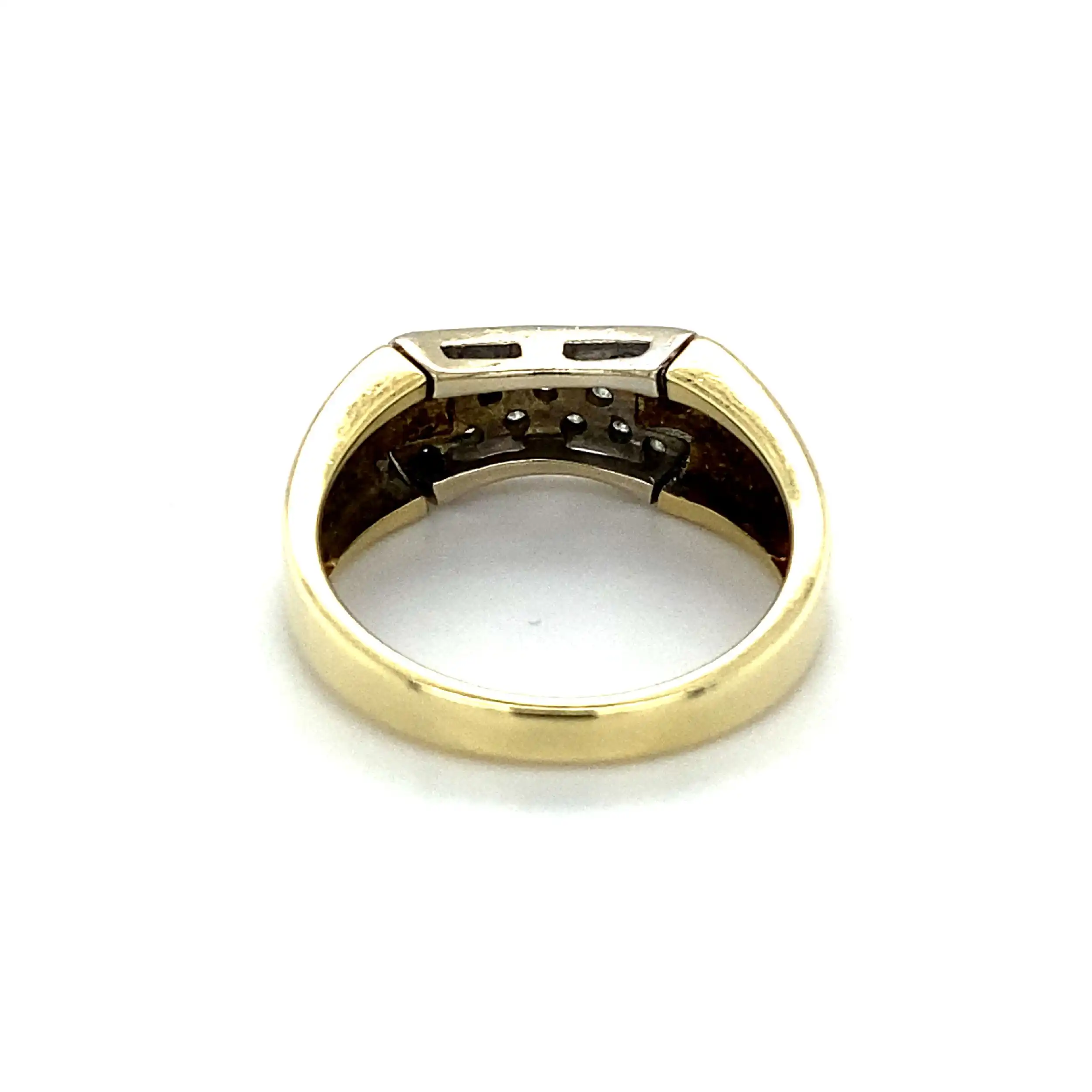 Ring Bicolor mit Brillanten Ring Bicolor mit Brillanten