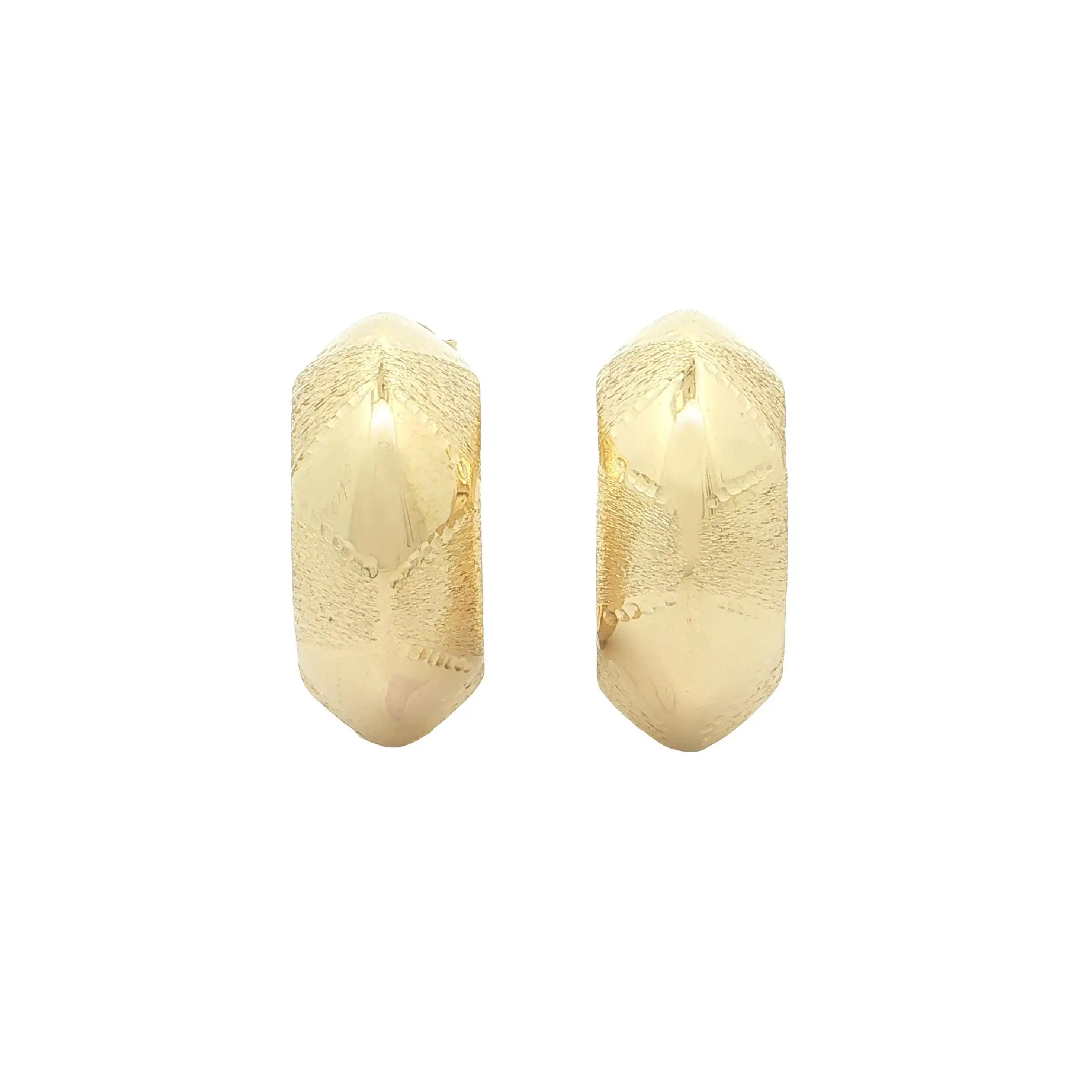 Creolen Gelbgold