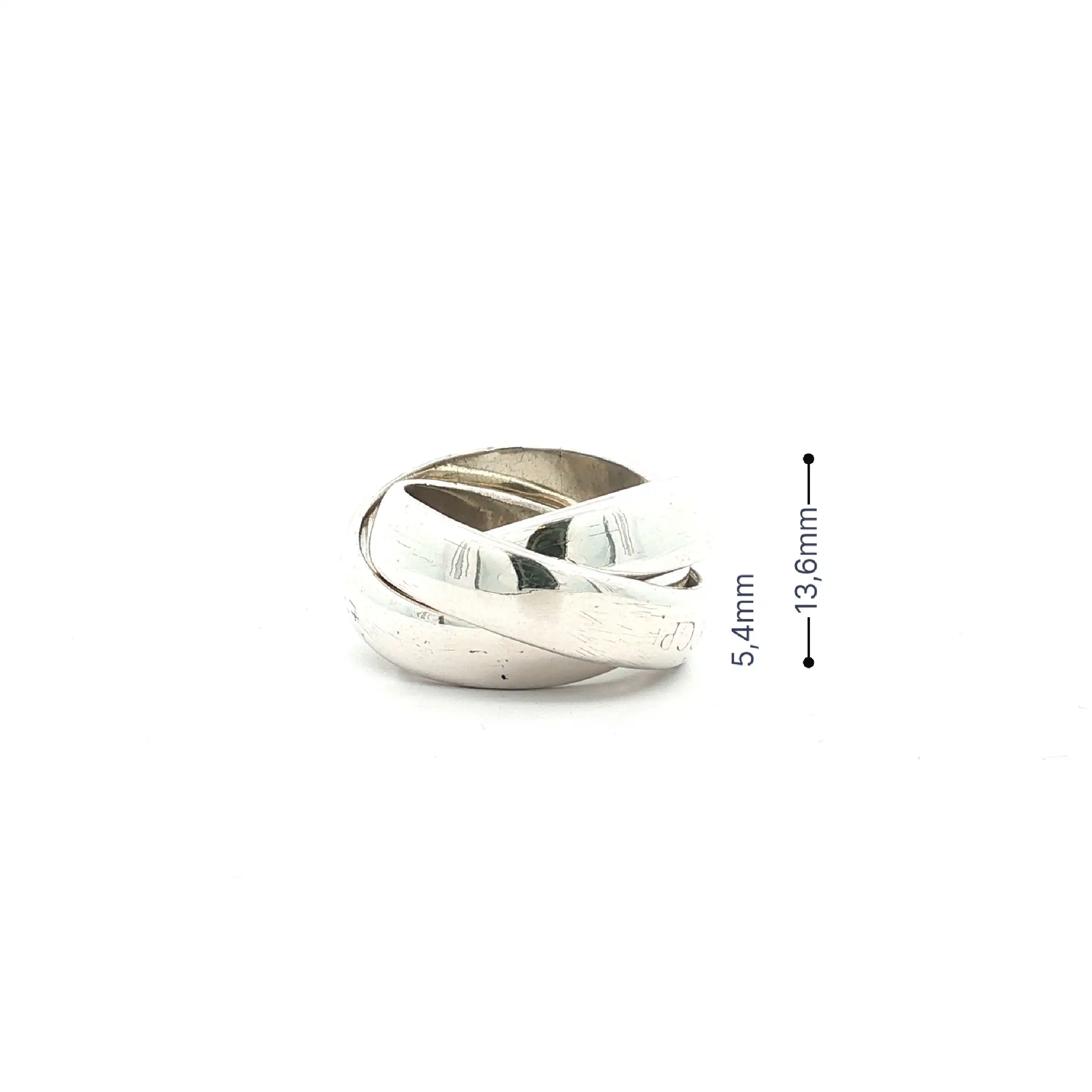 Rollring Silber