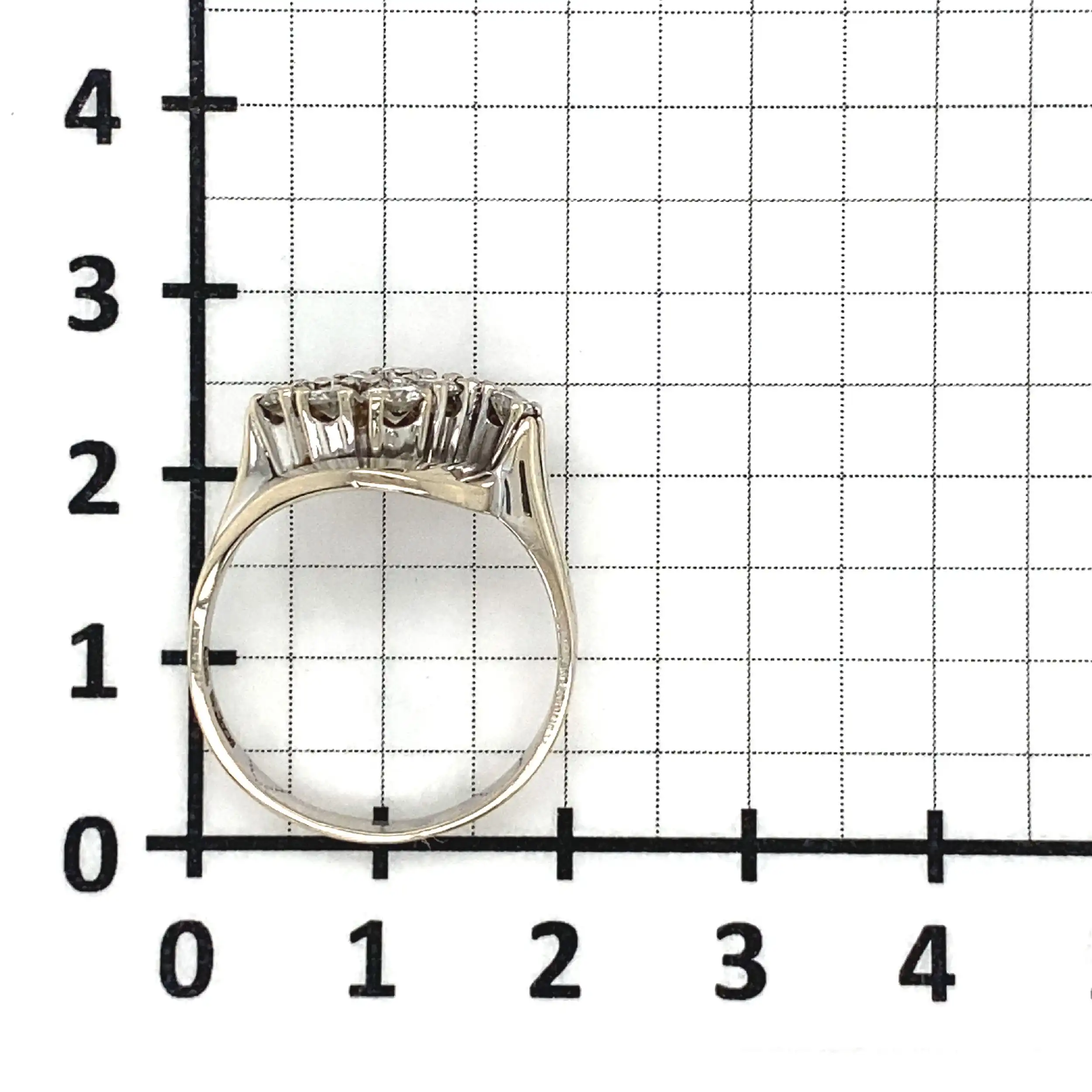 Ring Weißgold mit Brillanten Ring Weißgold mit Brillanten