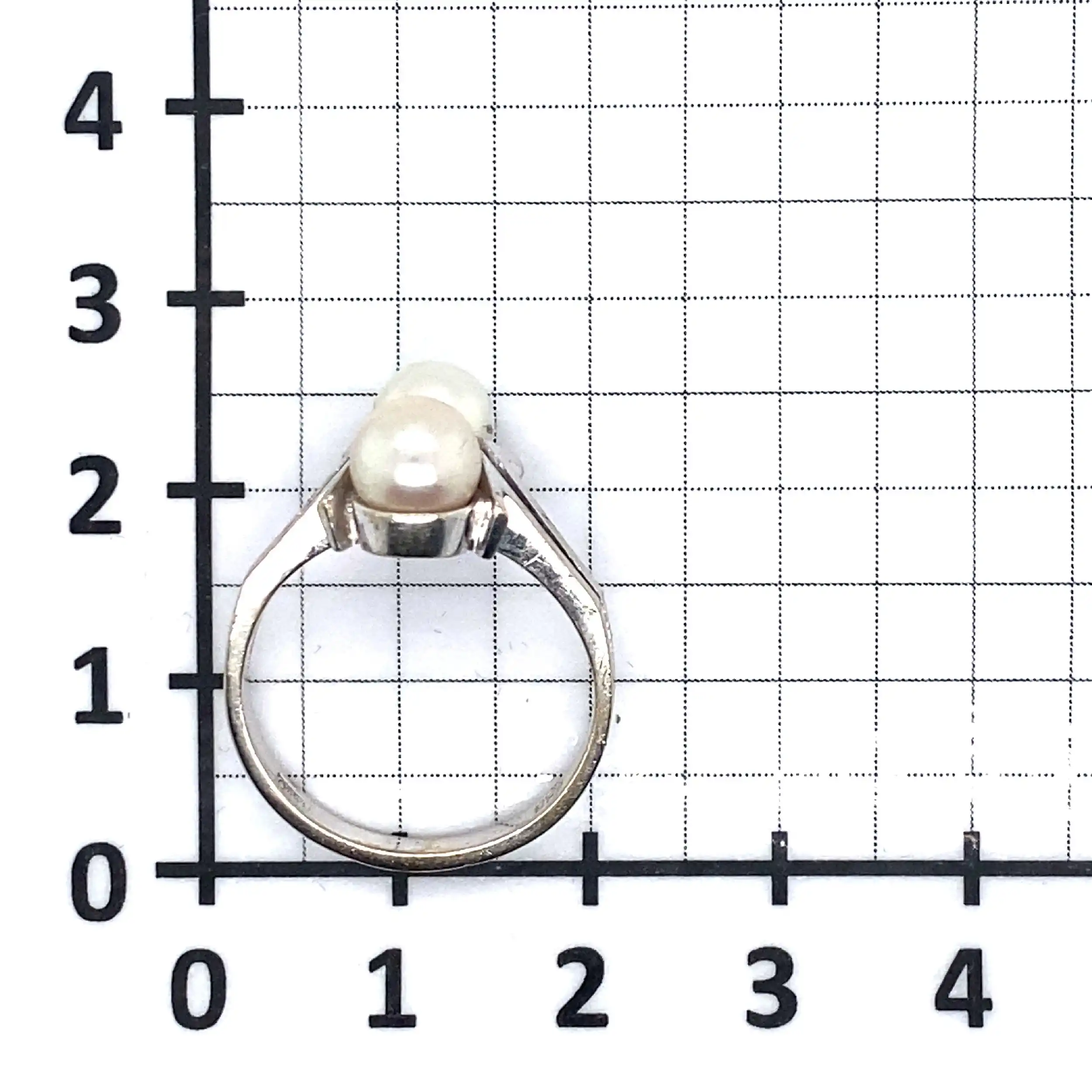 Ring Weißgold mit Perlen Ring Weißgold mit Perlen
