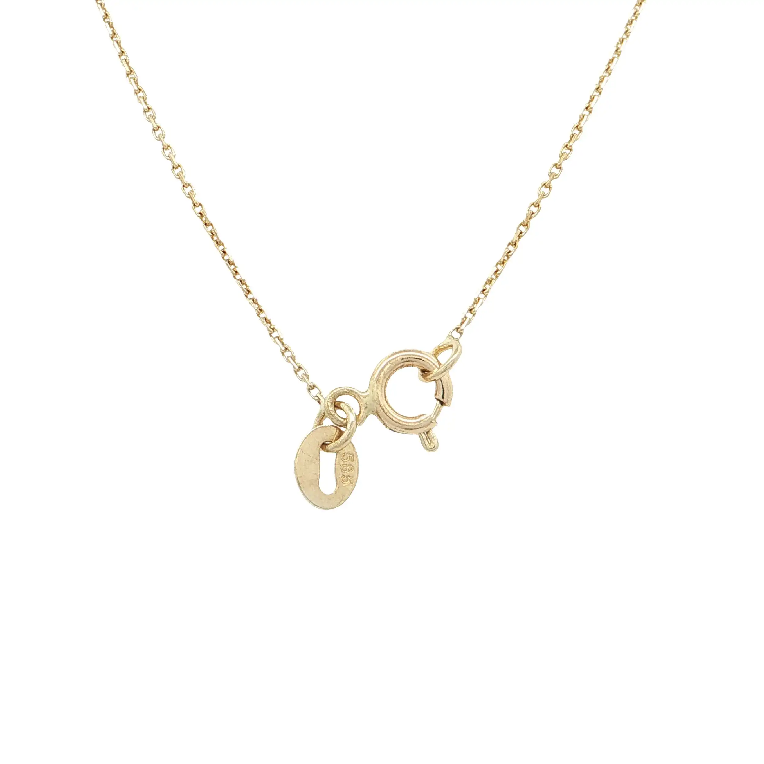 Collier Gelbgold mit verschiedenen Anhängern und Zirkonia Collier Gelbgold mit verschiedenen Anhängern und Zirkonia