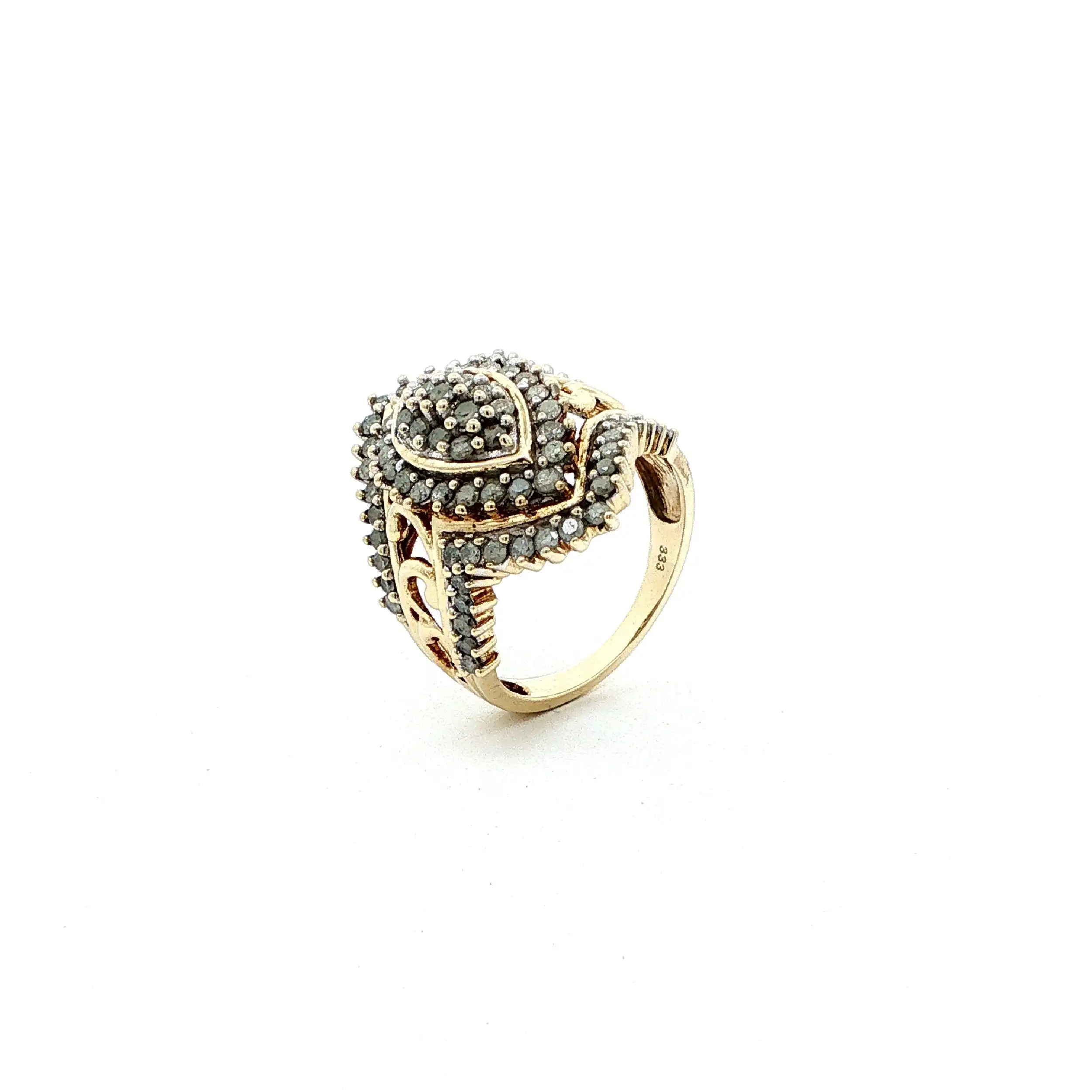Ring Gelbgold mit Brillanten Ring Gelbgold mit Brillanten