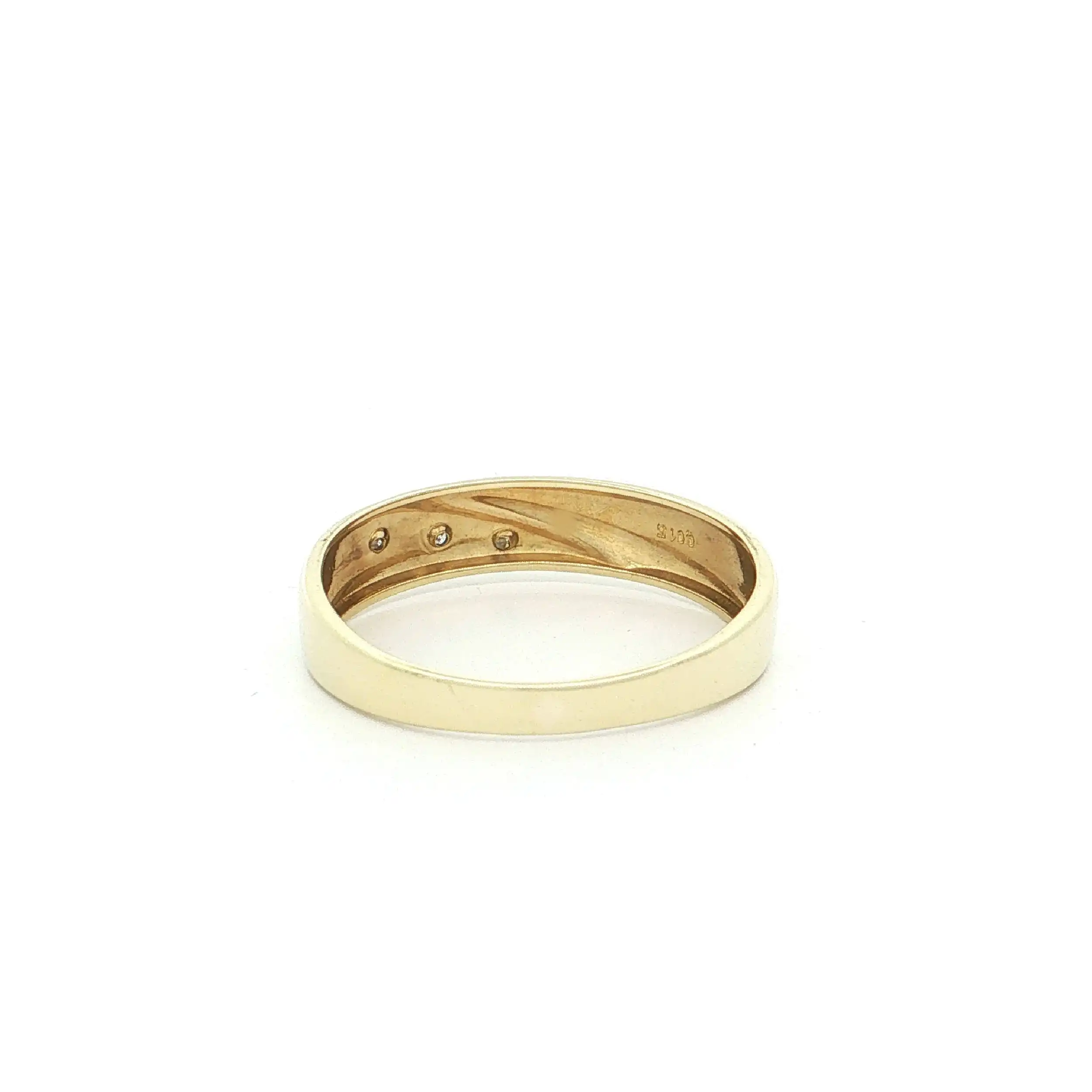 Ring Gelbgold mit Diamanten Ring Gelbgold mit Diamanten