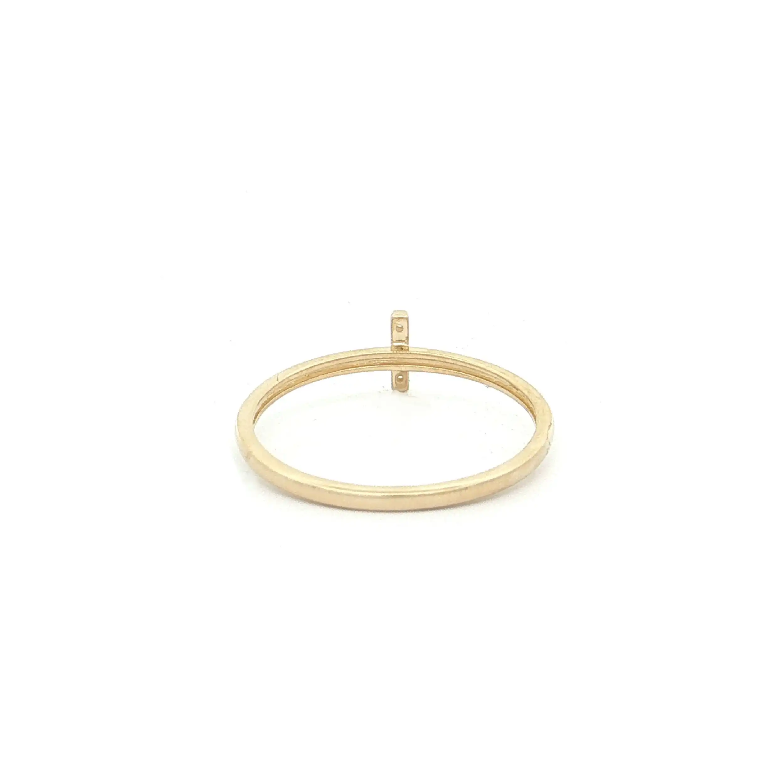 Ring Gelbgold mit Zirkonia
