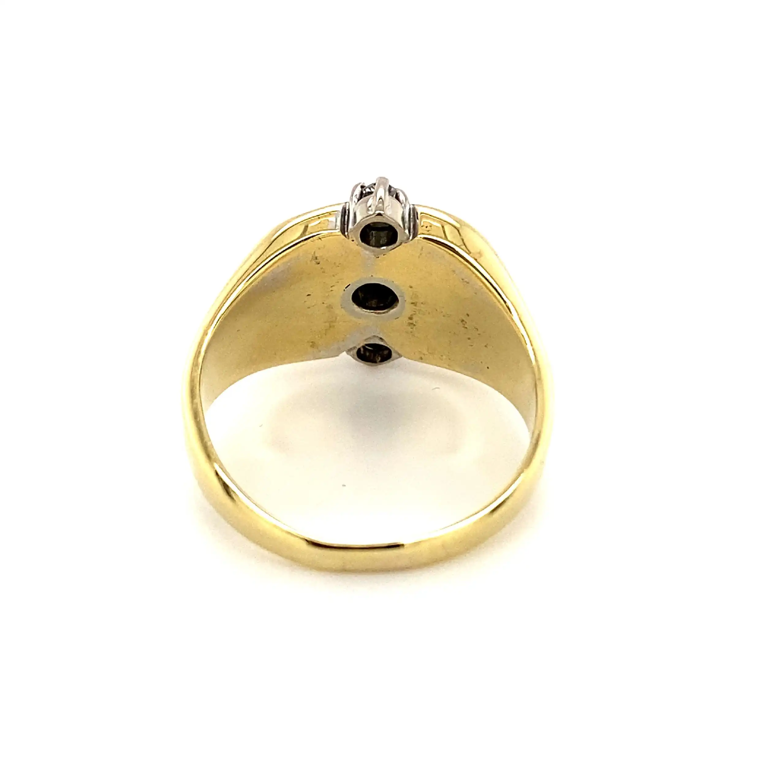 Ring Bicolor mit Brillanten Ring Bicolor mit Brillanten