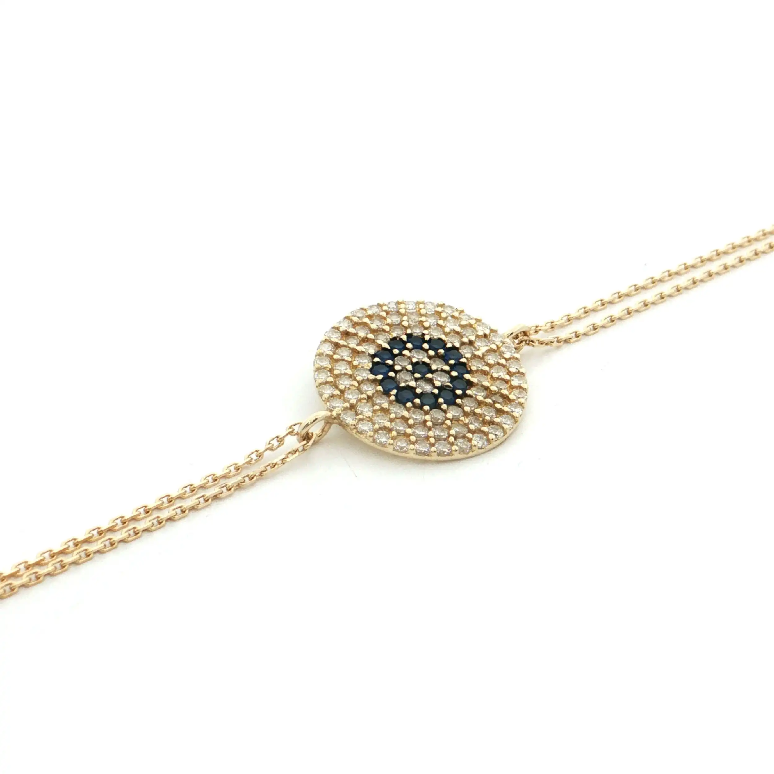 Armband Gelbgold mit Zirkonia Armband Gelbgold mit Zirkonia