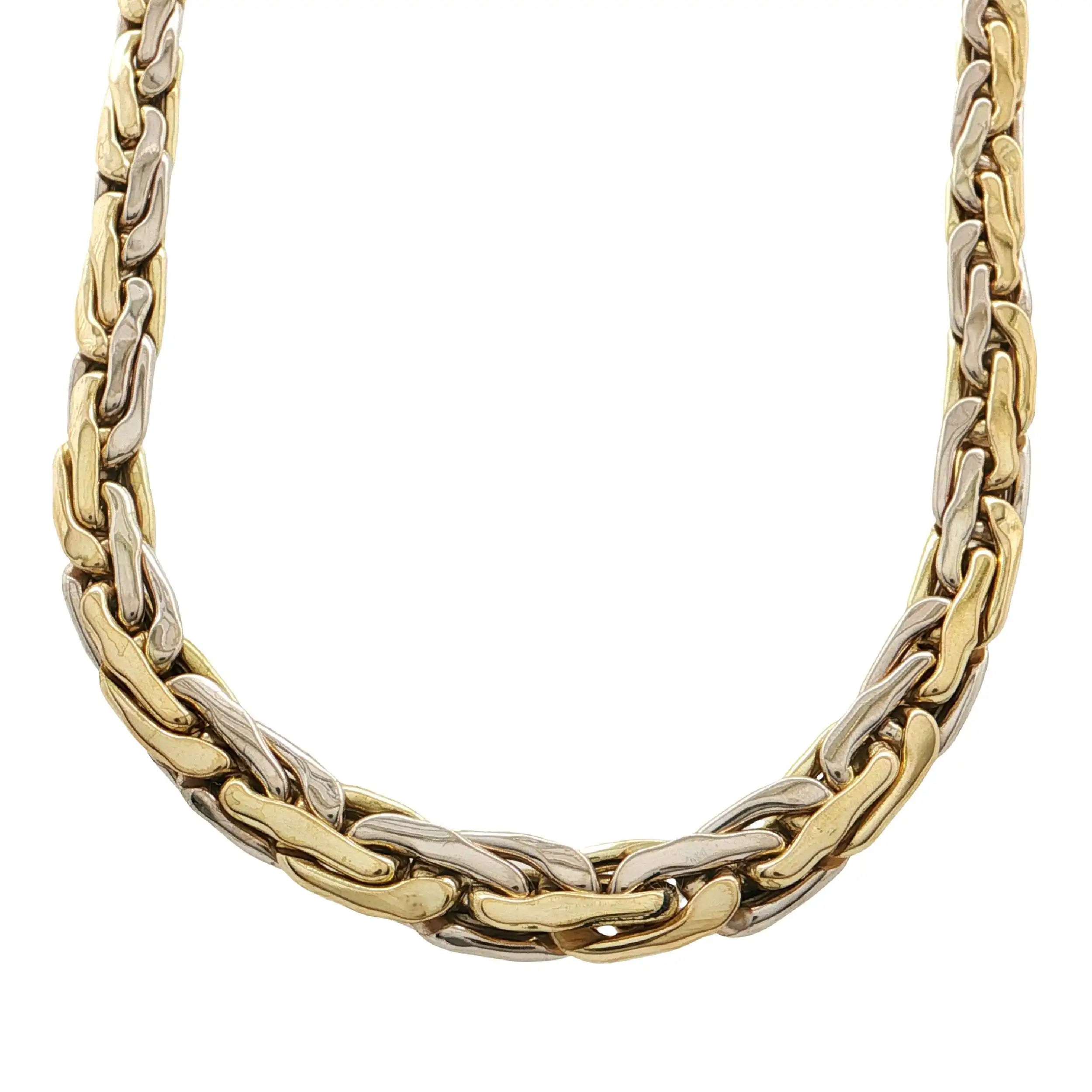 Collier Bicolor mit Saphiren Collier Bicolor mit Saphiren