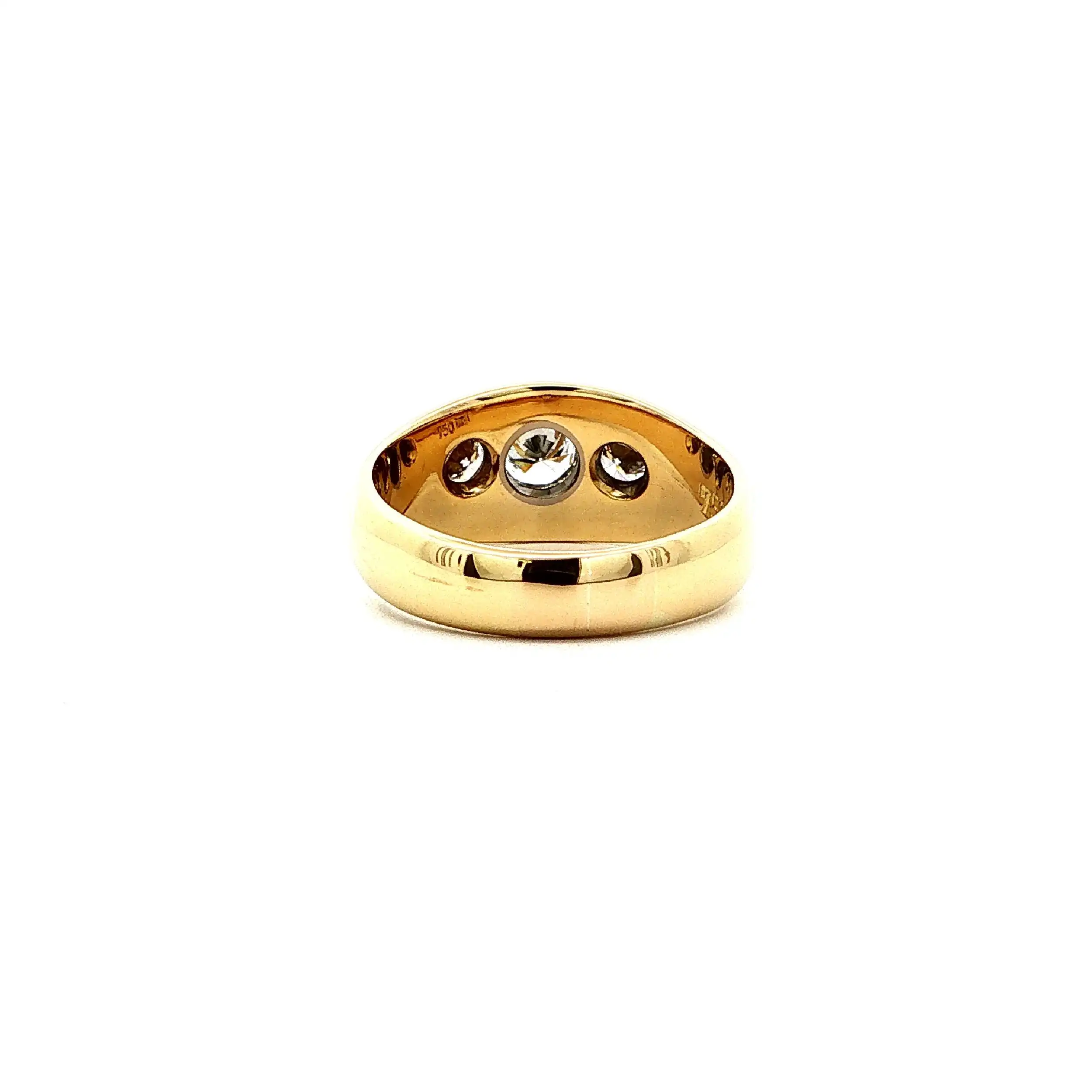 Ring Bicolor mit Brillanten Ring Bicolor mit Brillanten