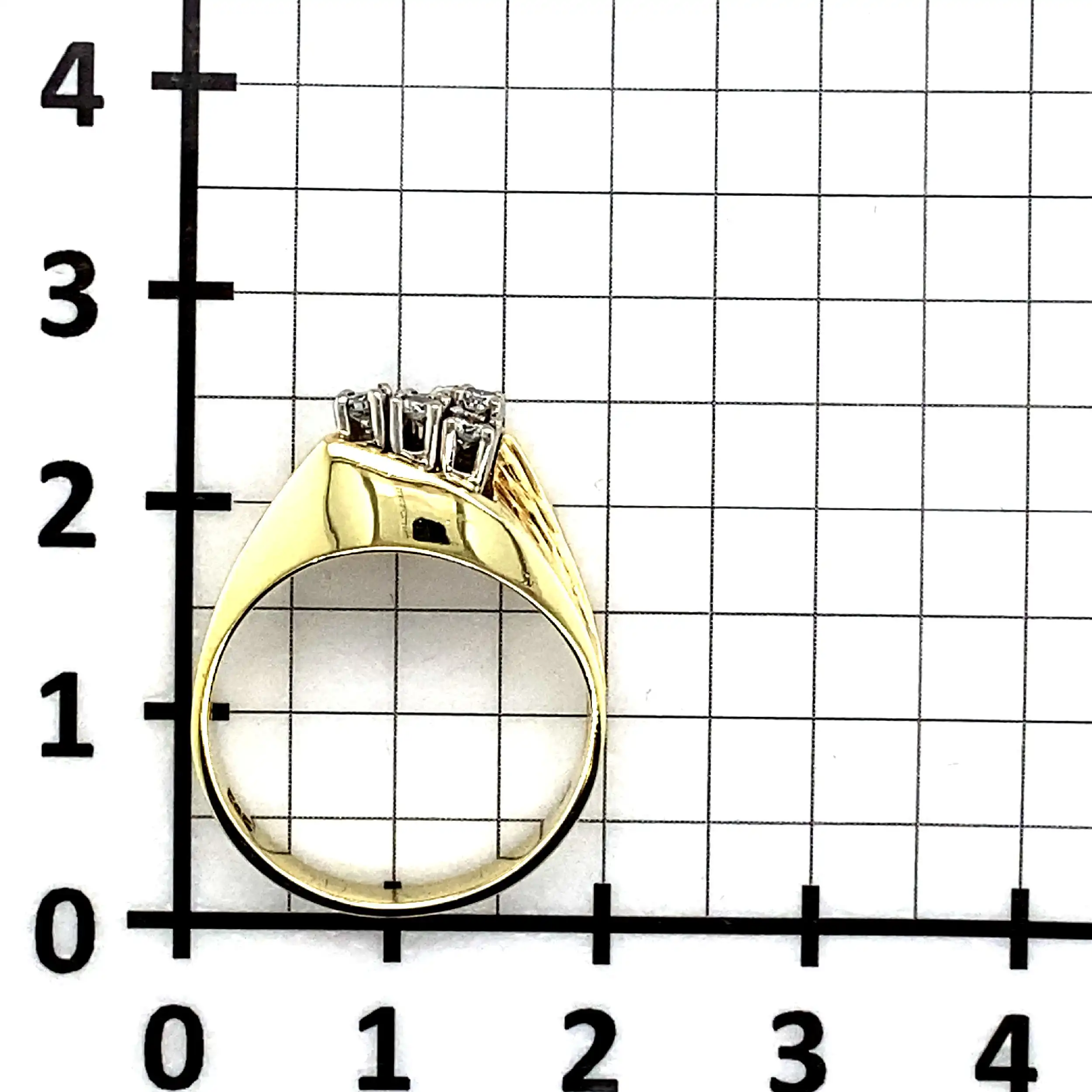 Ring Gelbgold mit Brillanten Ring Gelbgold mit Brillanten
