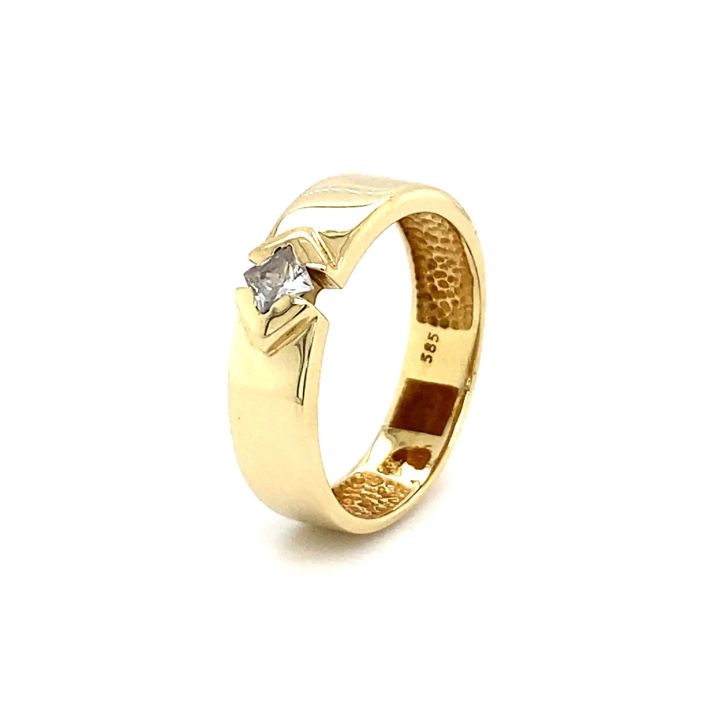 Ring Gelbgold mit Zirkonia Ring Gelbgold mit Zirkonia
