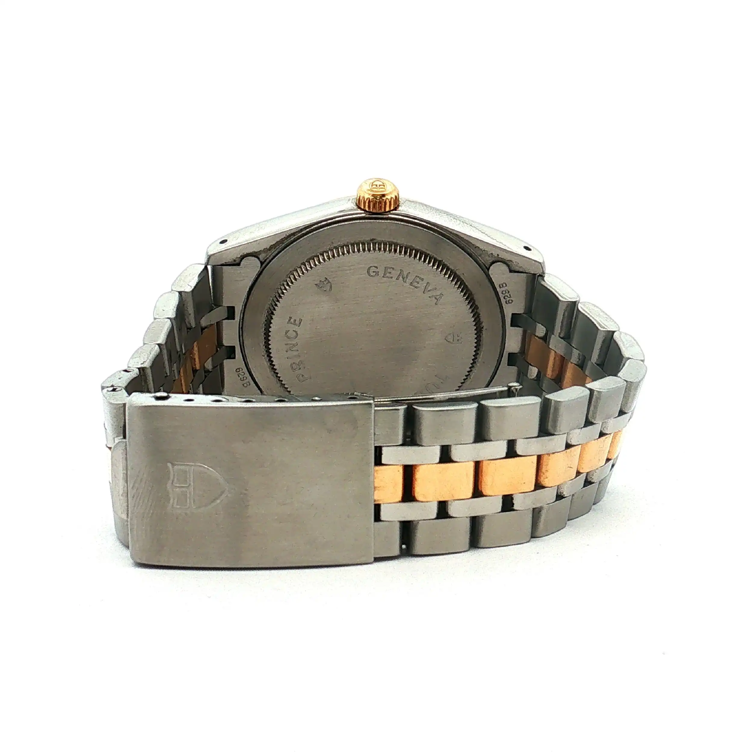 Herrenuhr Tudor Prince Date mit Diamanten 74033 mit Papiere
