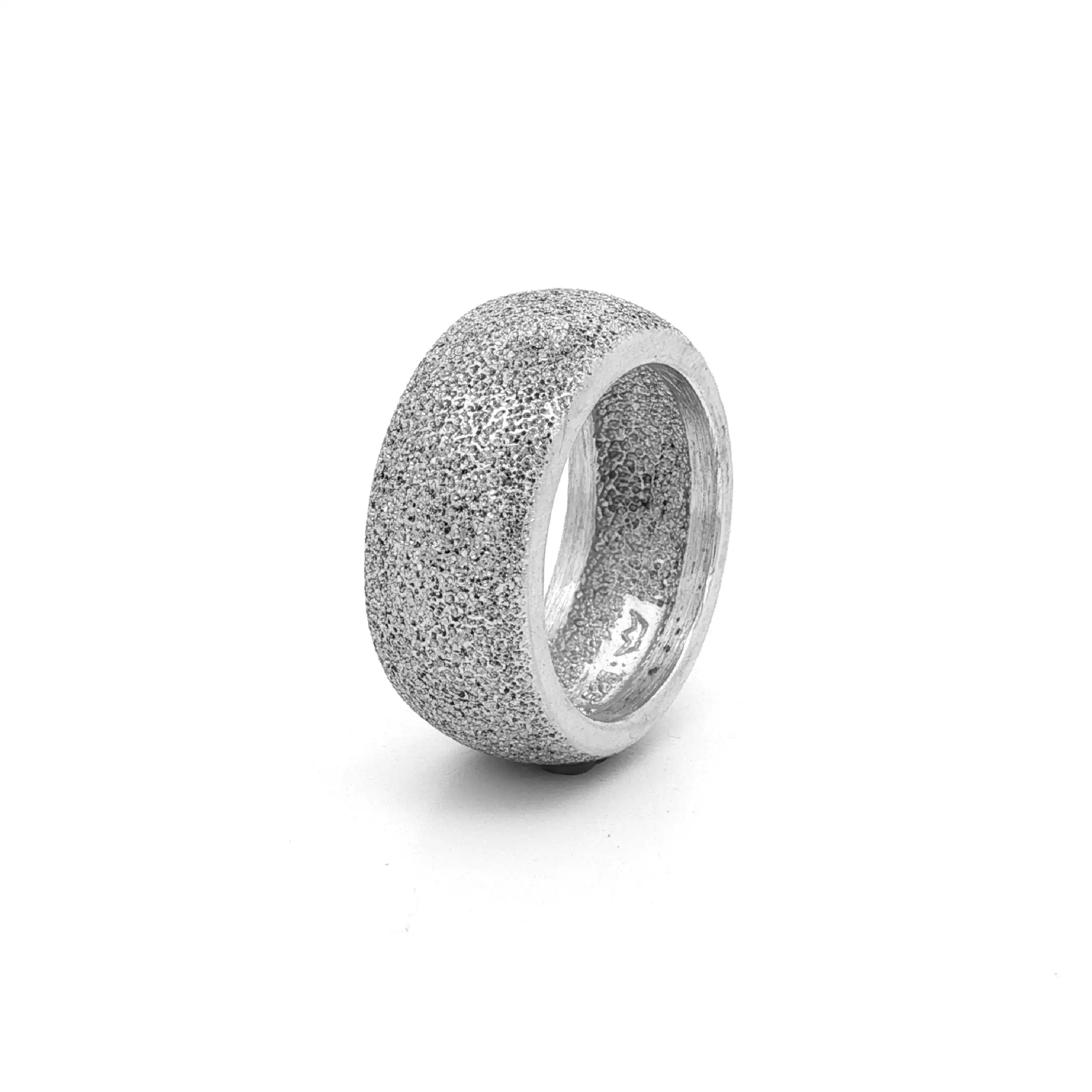 Ring Silber gehämmert Ring Silber gehämmert