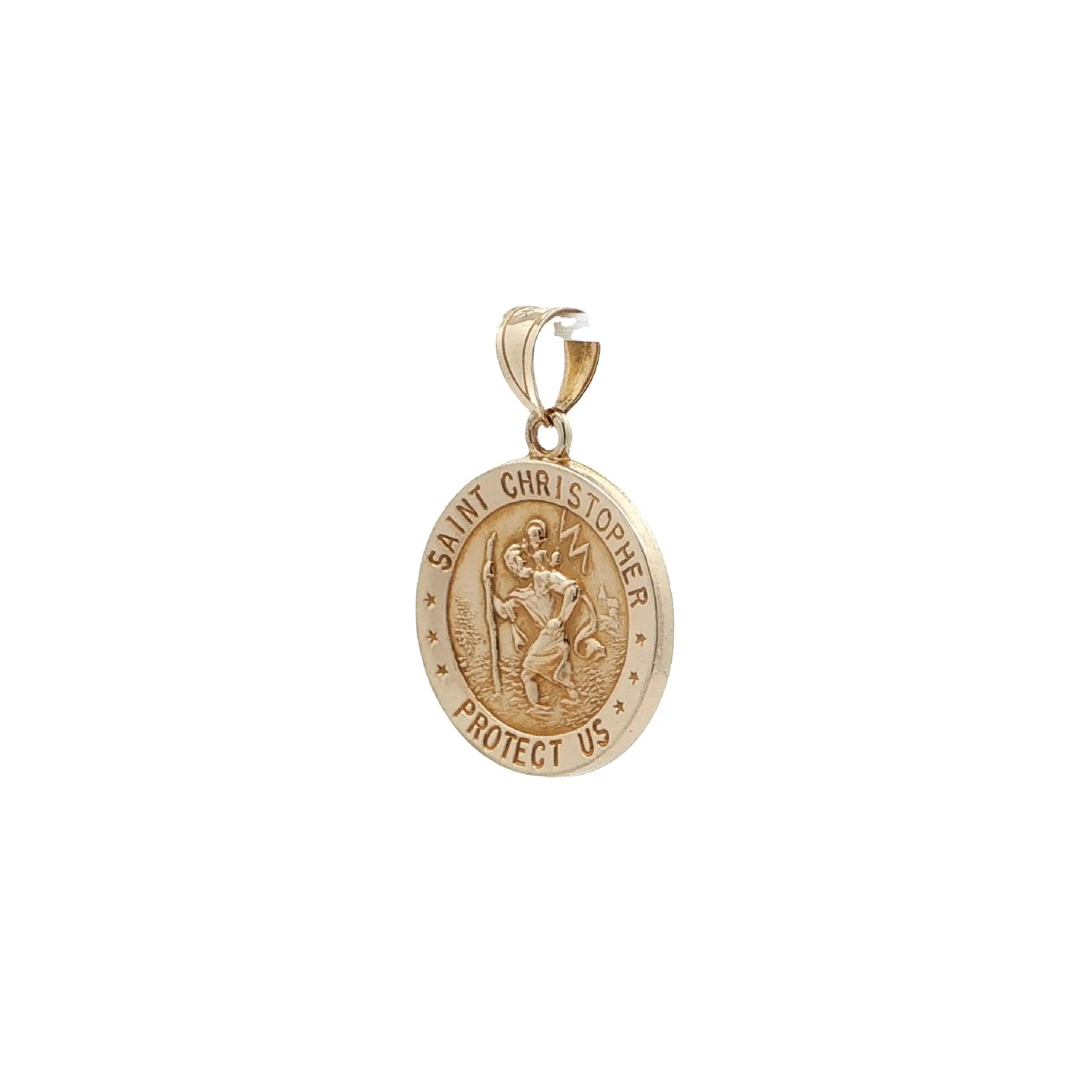 Anhänger Gelbgold hl. Christopherus