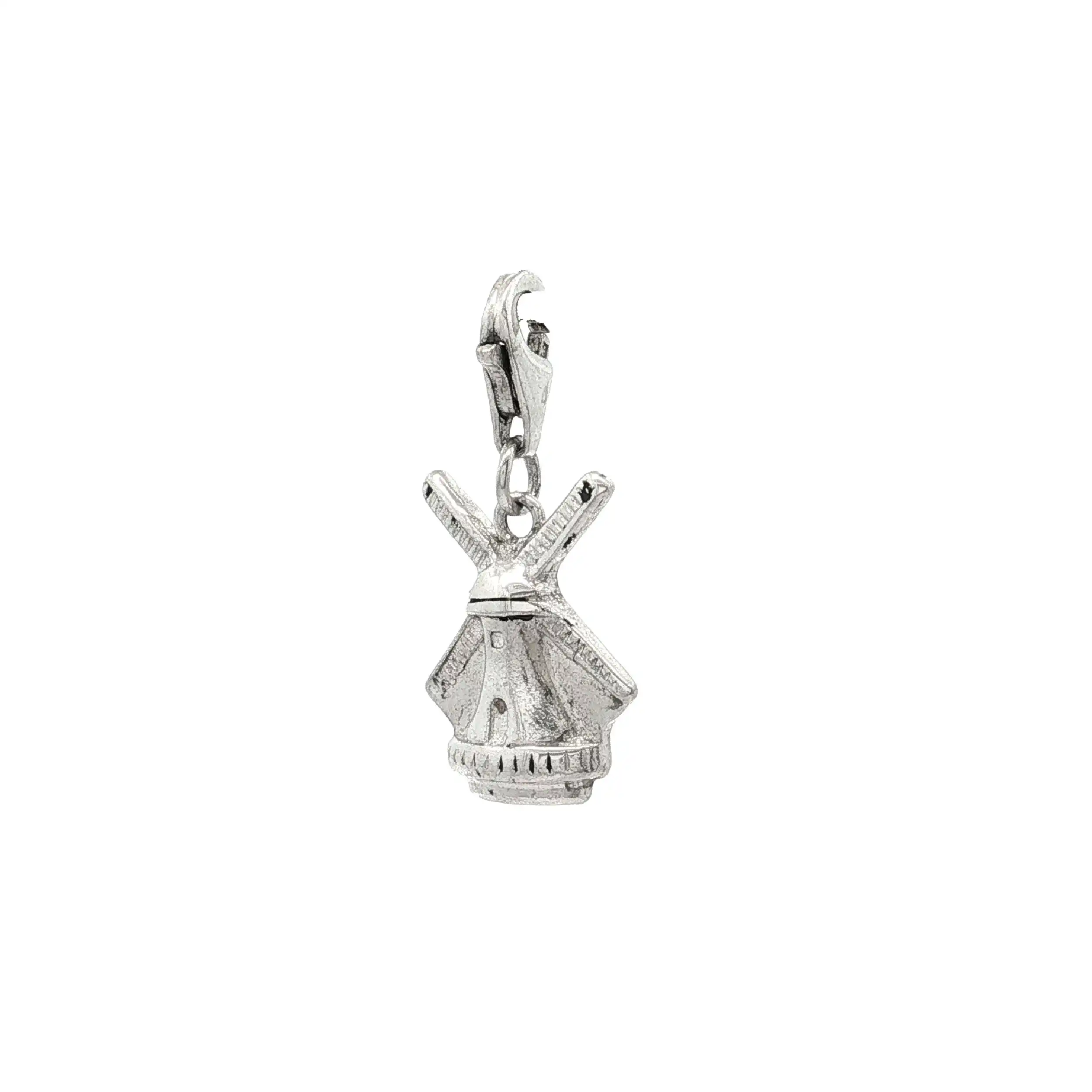 Anhänger Charm Silber Windmühle