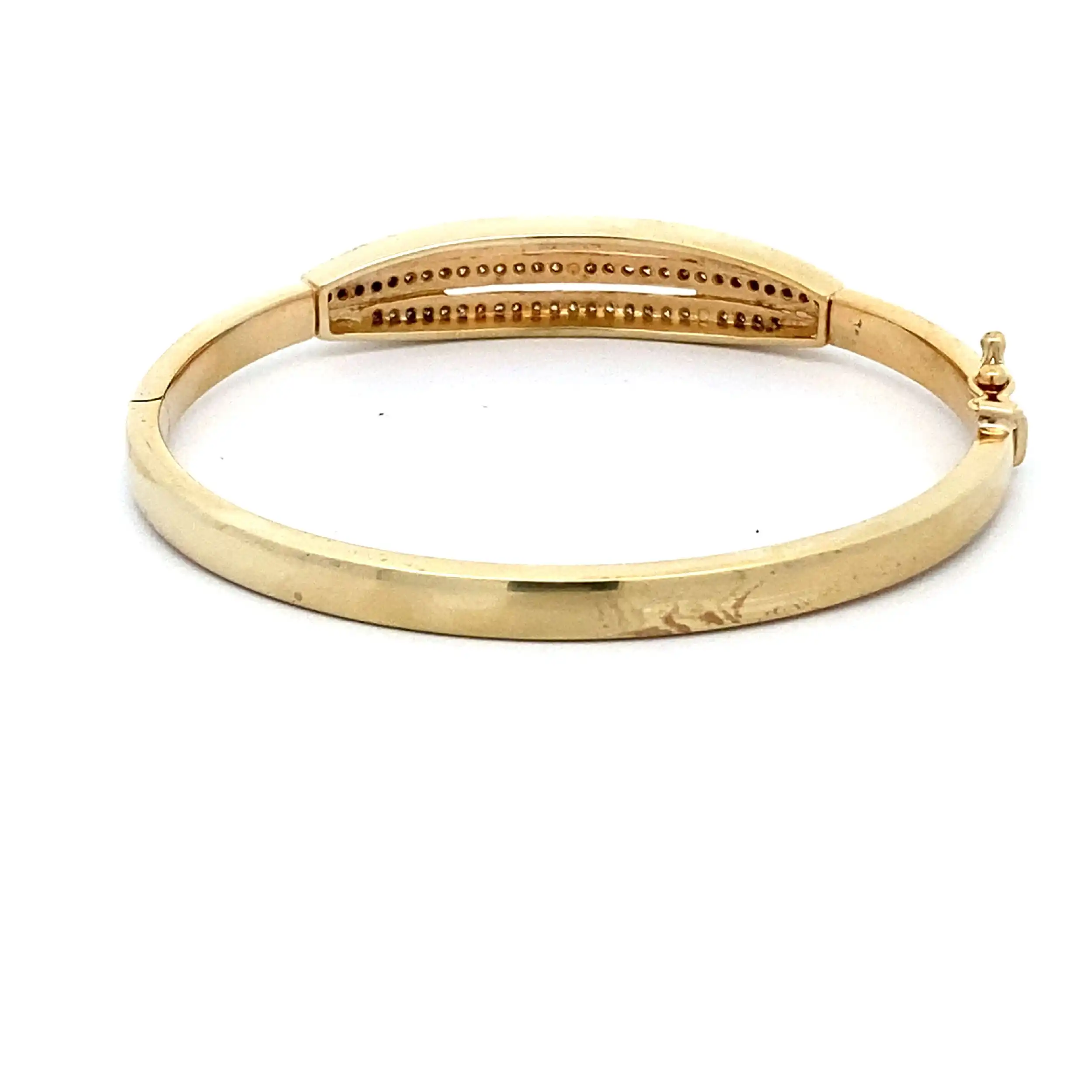 Armreif Bicolor mit Brillanten