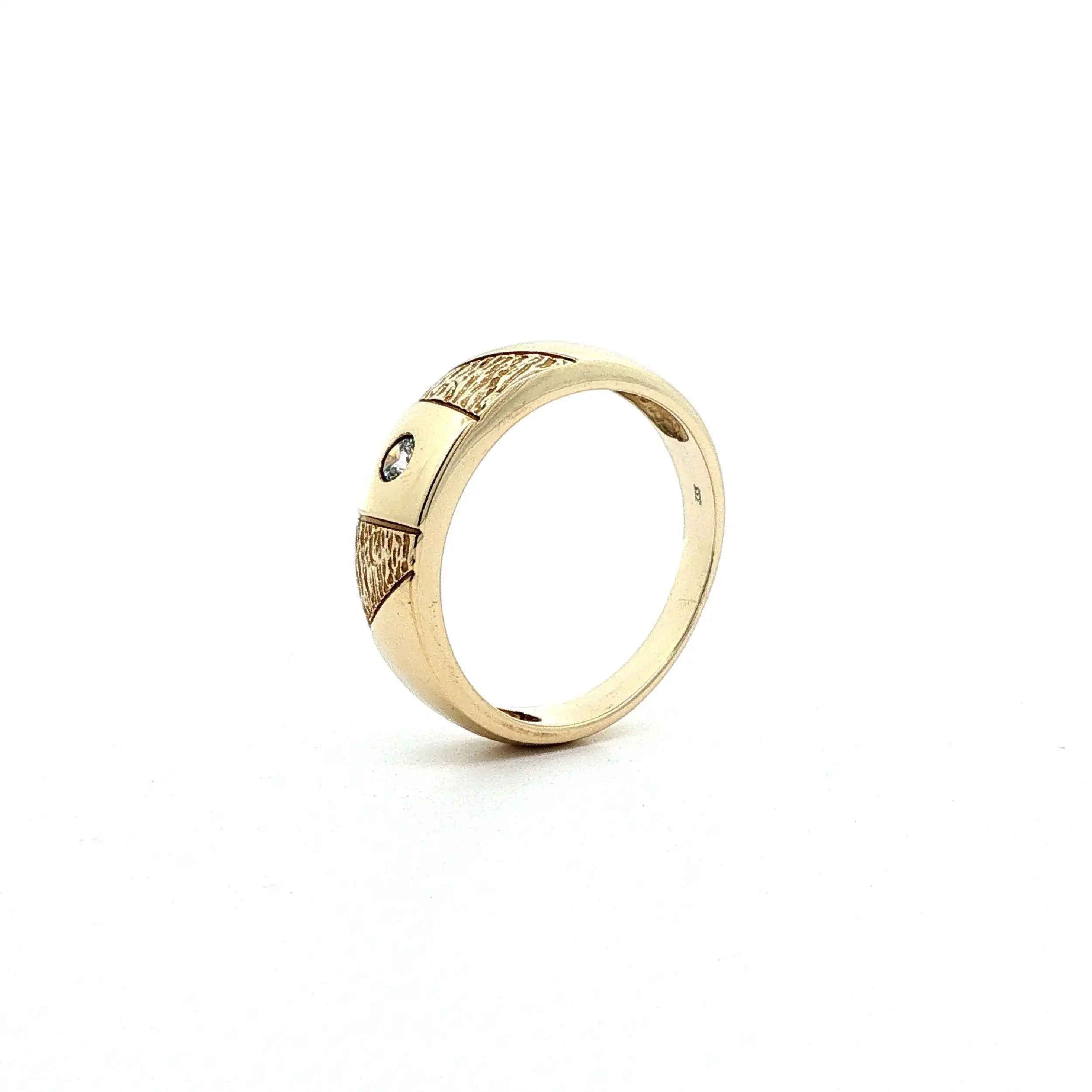 Ring Gelbgold mit Zirkonia Ring Gelbgold mit Zirkonia