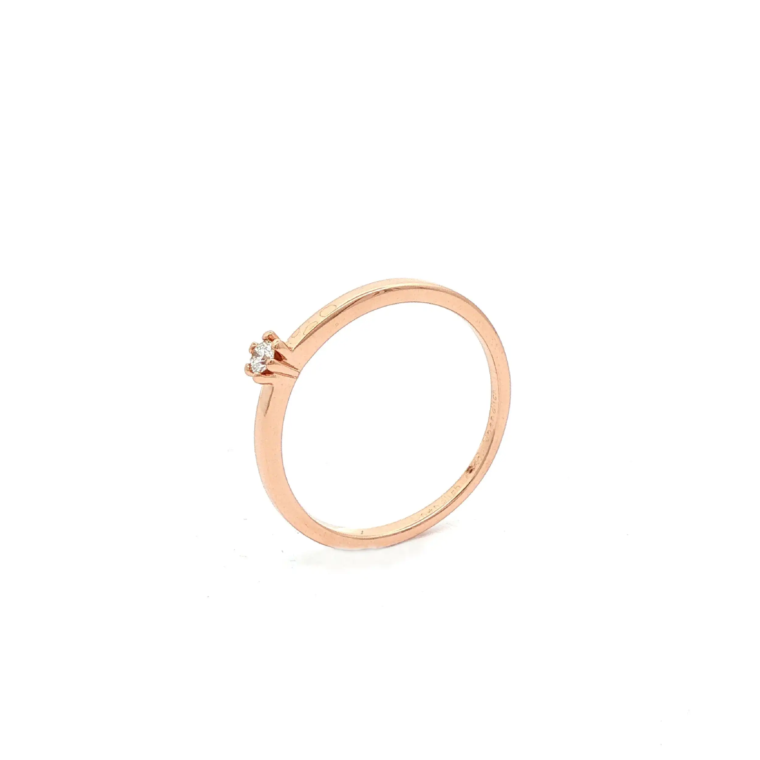 Ring Gelbgold mit Brillant