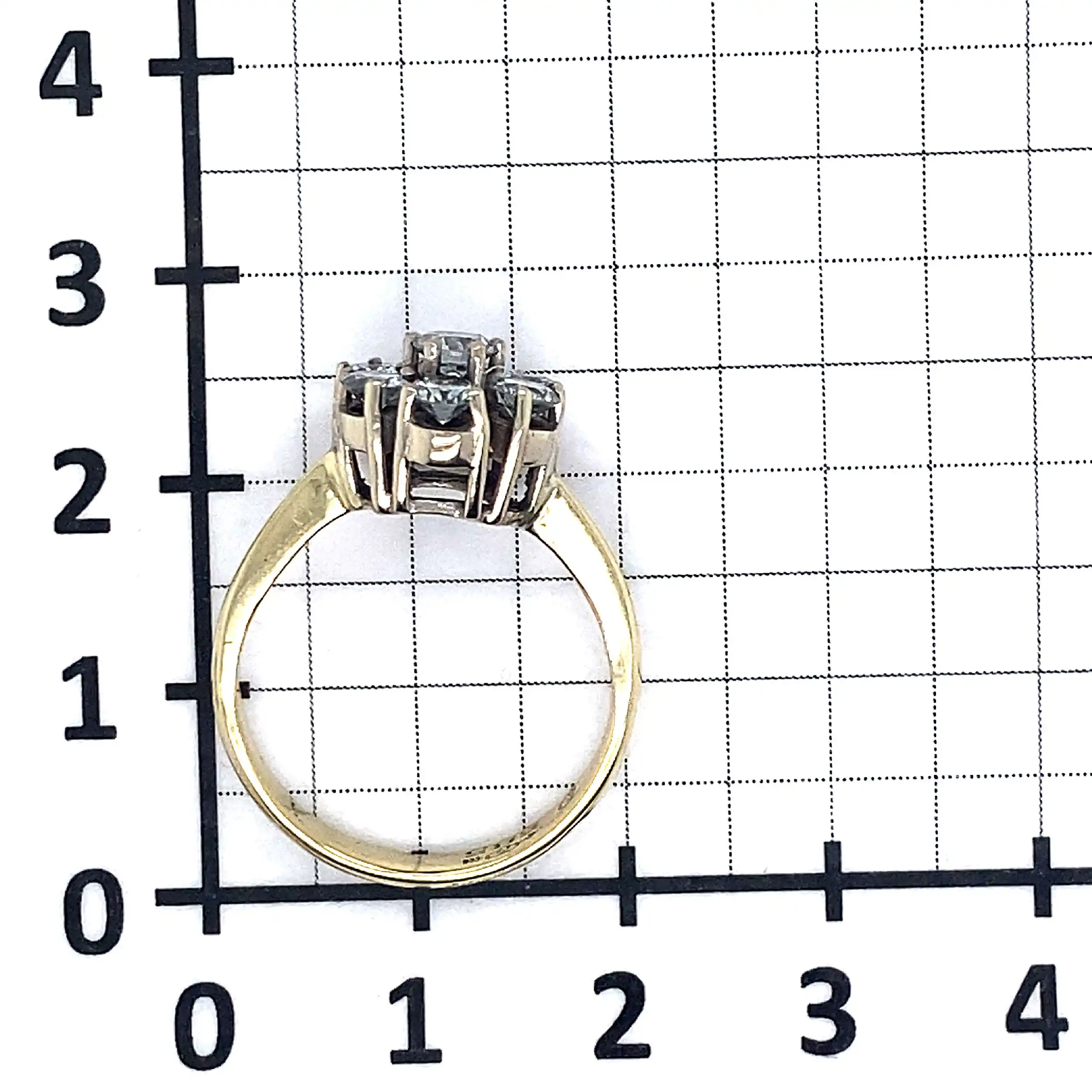 Ring Gelbgold mit Brillanten Ring Gelbgold mit Brillanten