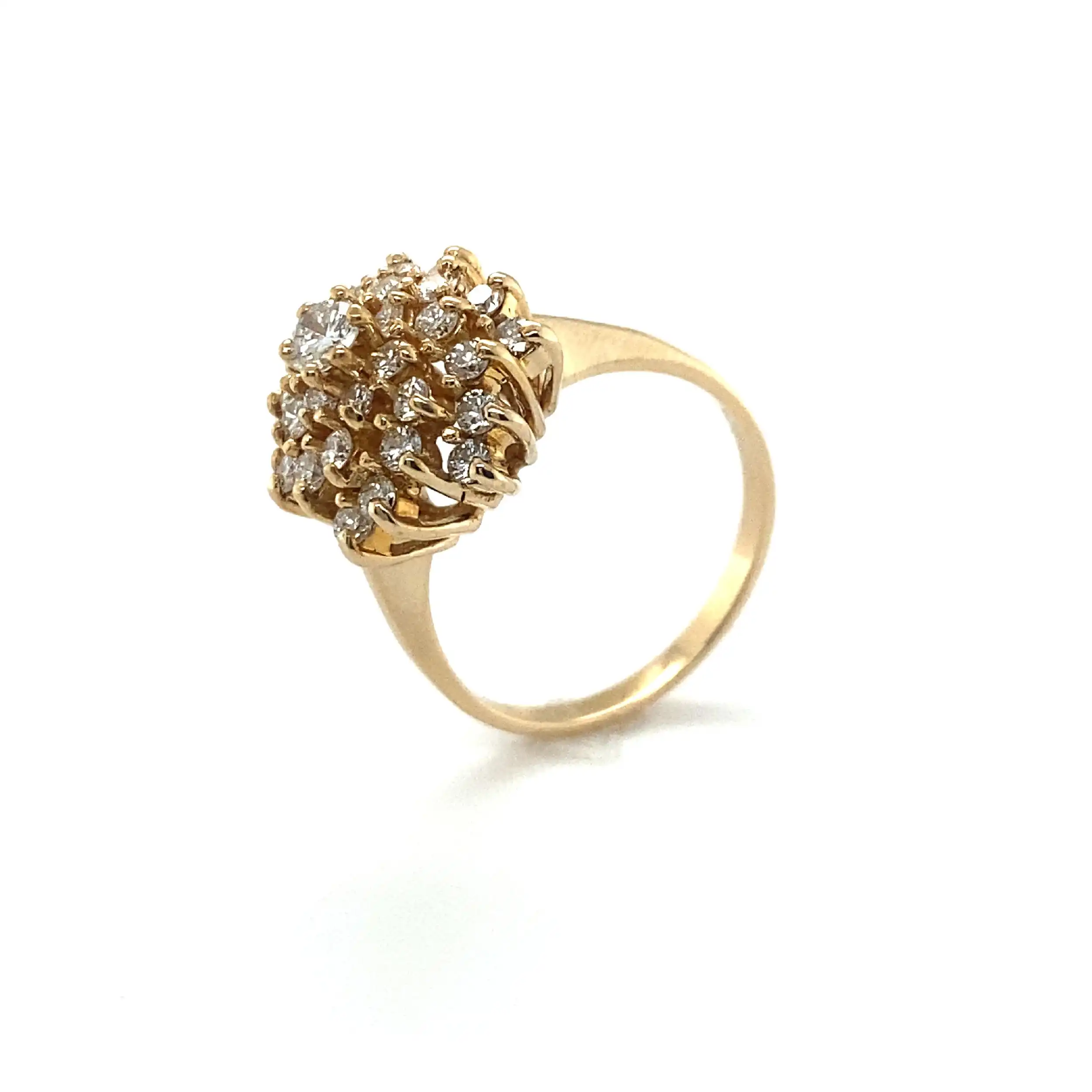 Ring Gelbgold mit Brillanten ca 1,00ct Ring Gelbgold mit Brillanten ca 1,00ct