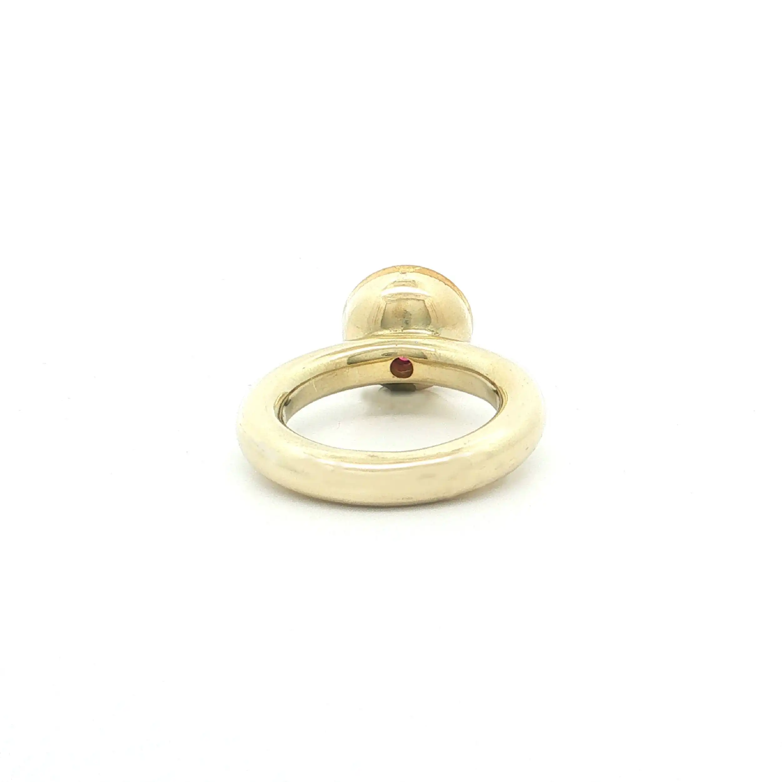 Ring Gelbgold mit pinkem Turmalin