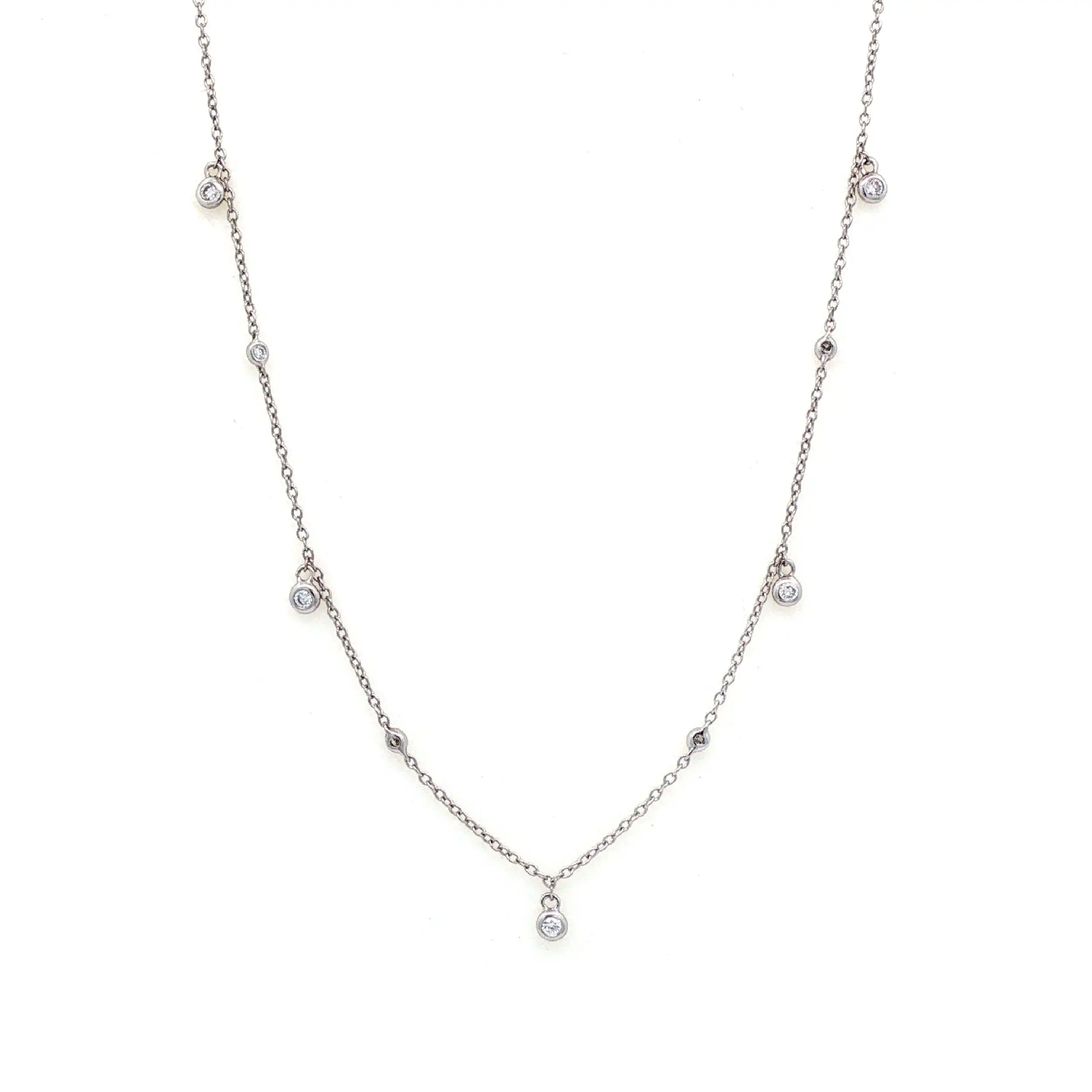 Collier Weißgold mit Diamanten von Christ