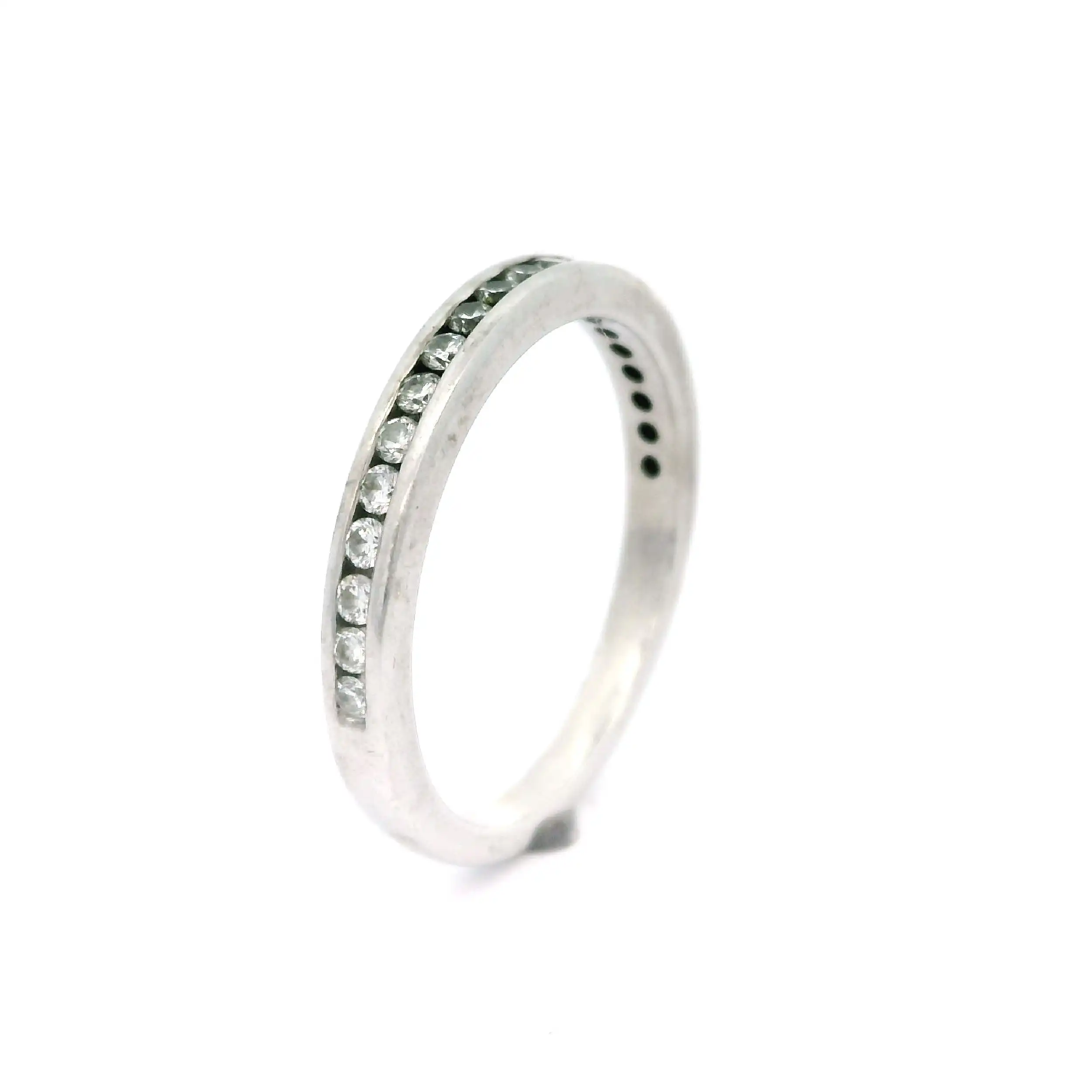 Ring Weißgold mit Brillant von Christ