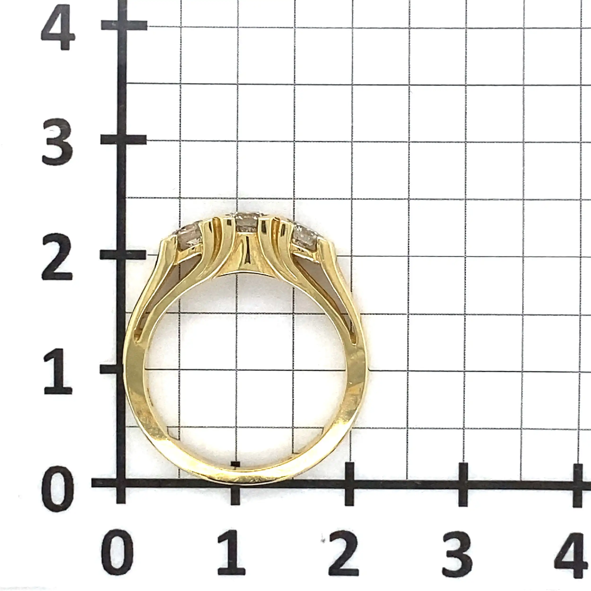 Ring Gelbgold mit Brillanten Ring Gelbgold mit Brillanten