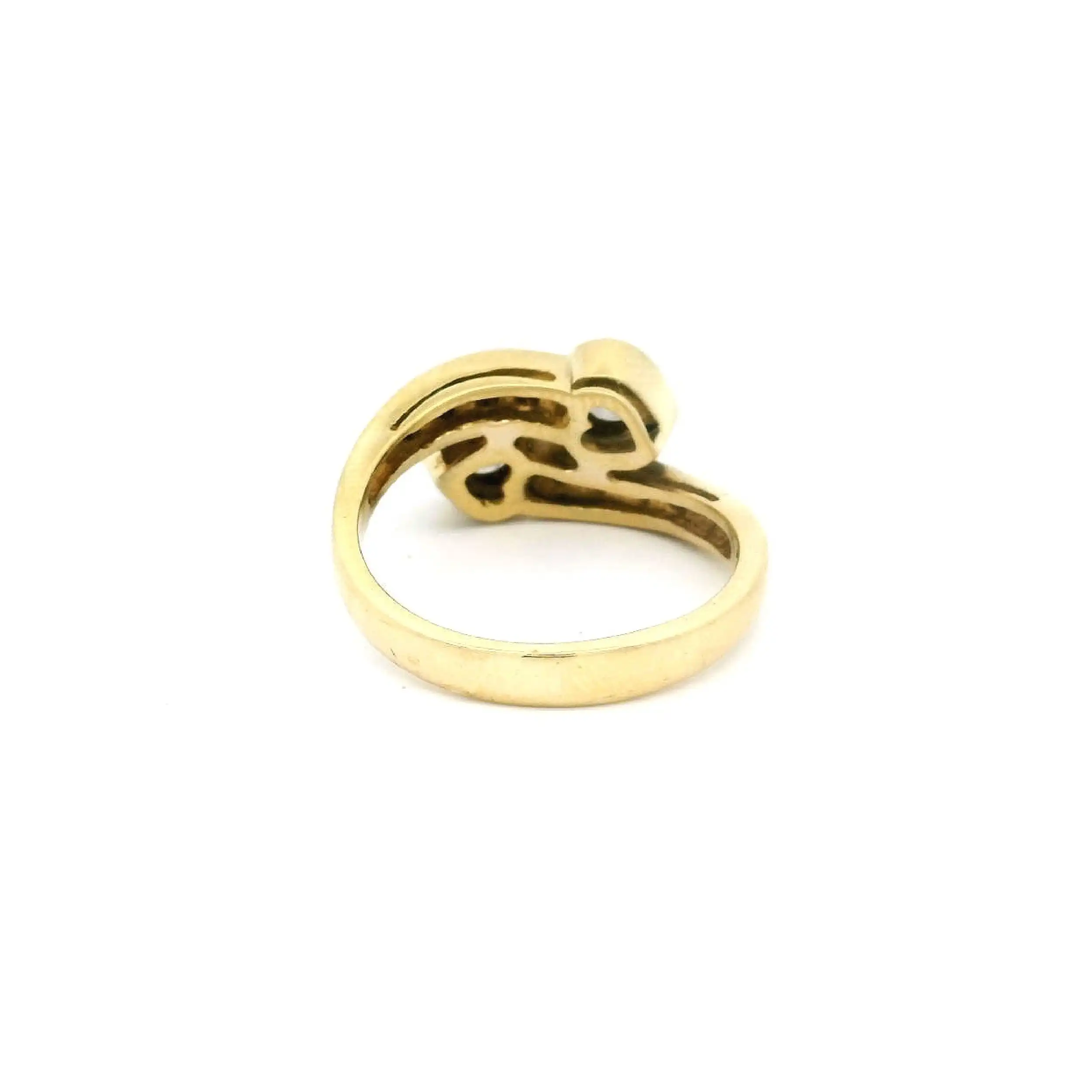 Ring Gelbgold mit Brillanten