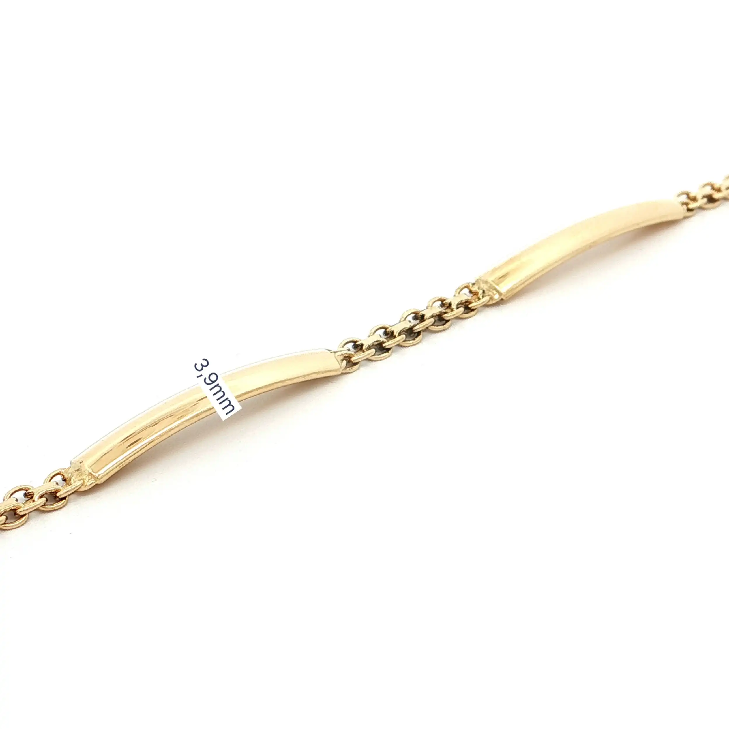 Stäbchenarmband Gelbgold