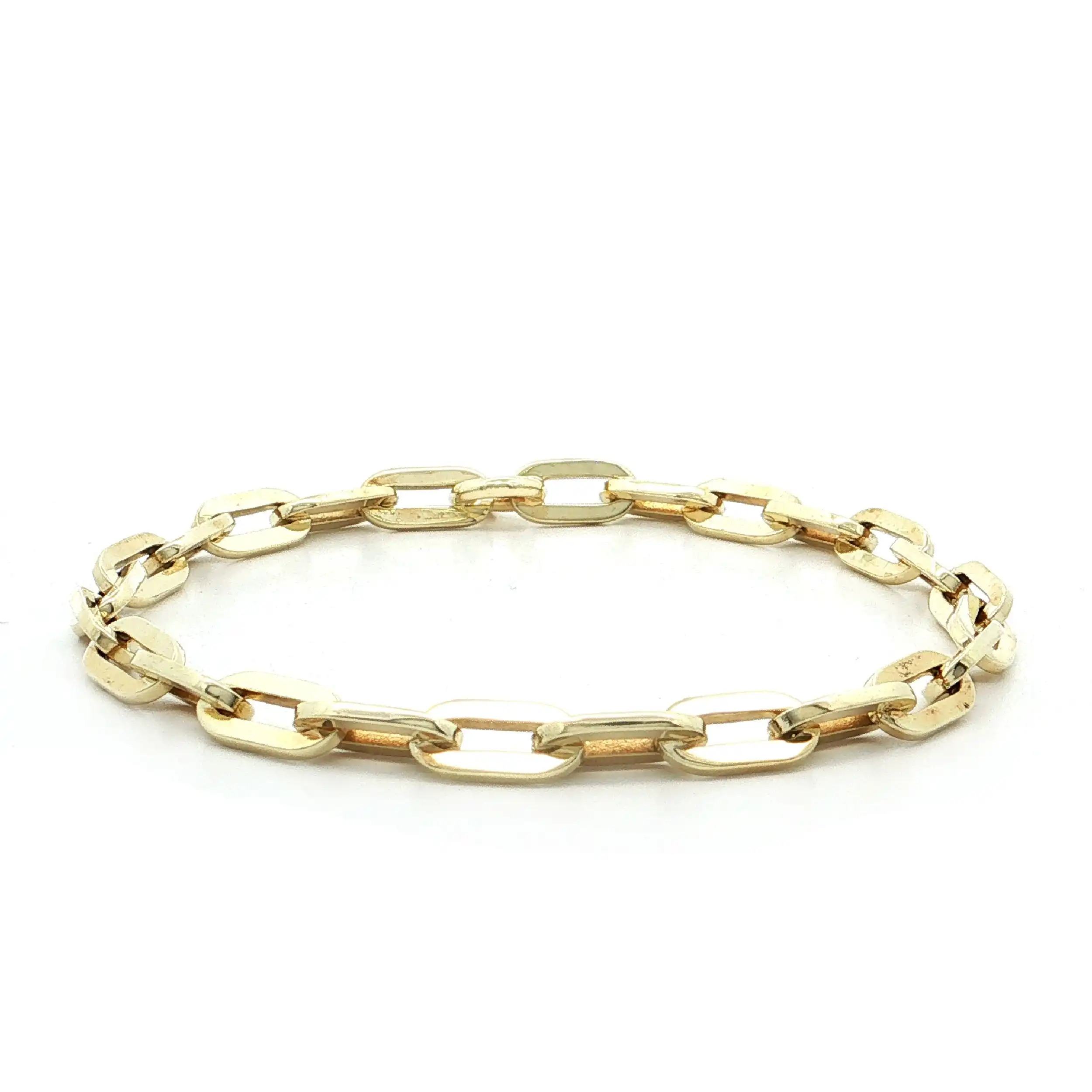 Paperclip Armband Gelbgold Paperclip Armband Gelbgold