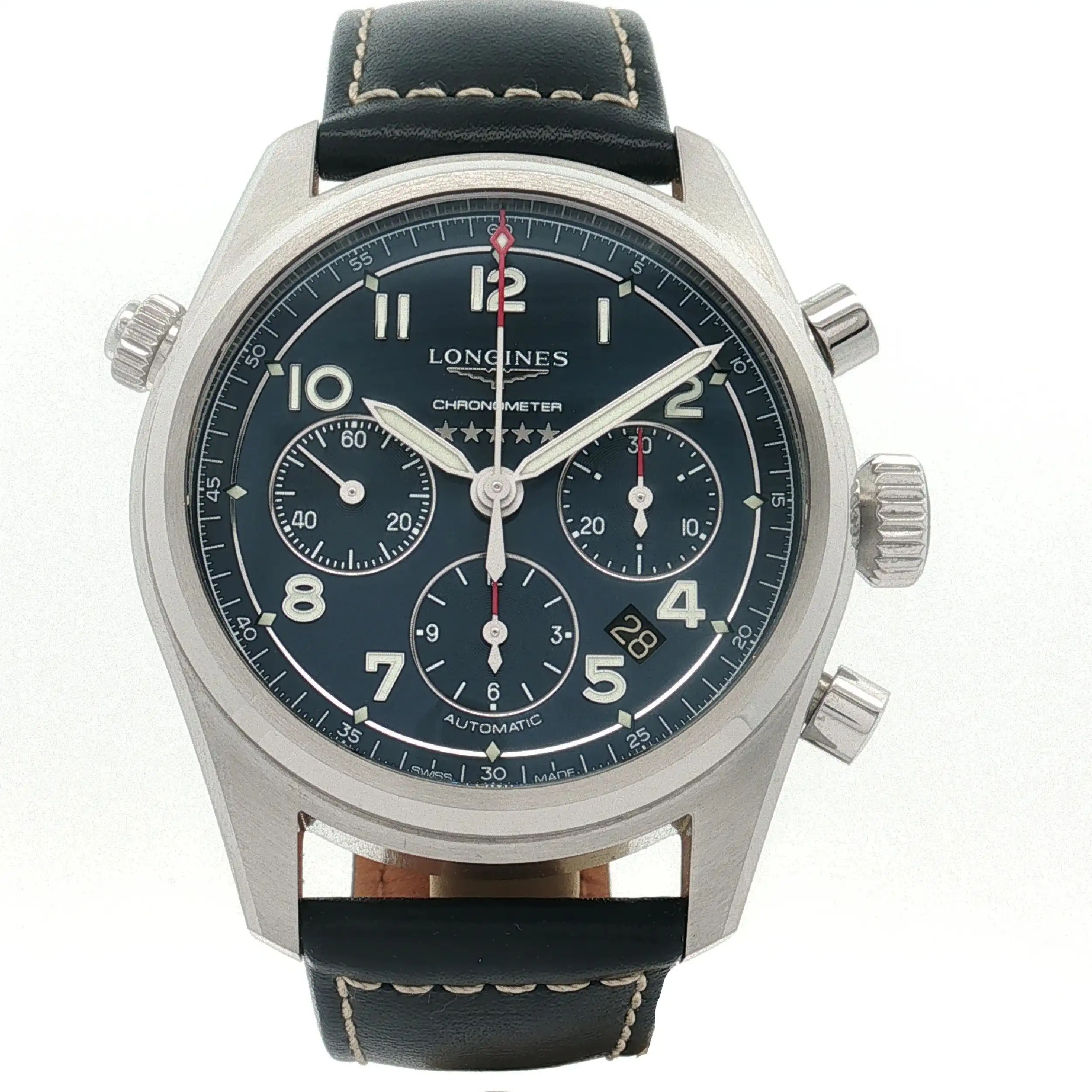Herrenuhr Longines Spirit Chronograph Chronometer im Fullset Herrenuhr Longines Spirit Chronograph Chronometer im Fullset