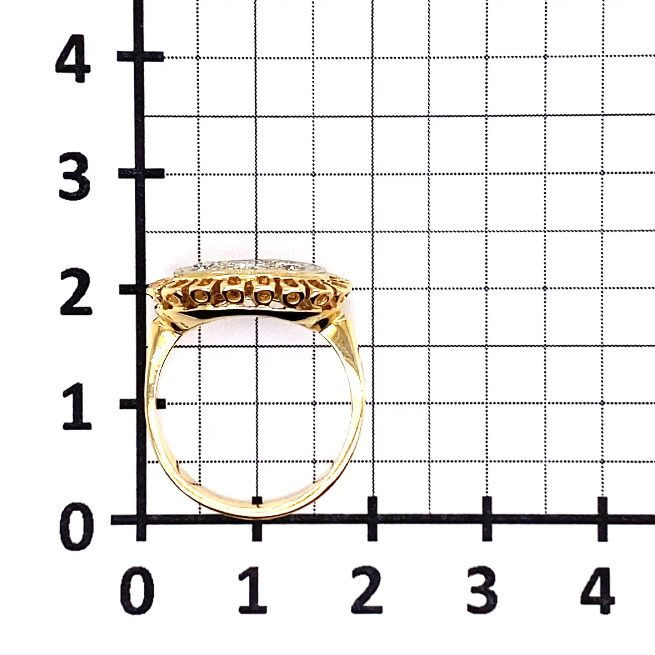 Ring Bicolor mit Brillanten Ring Bicolor mit Brillanten