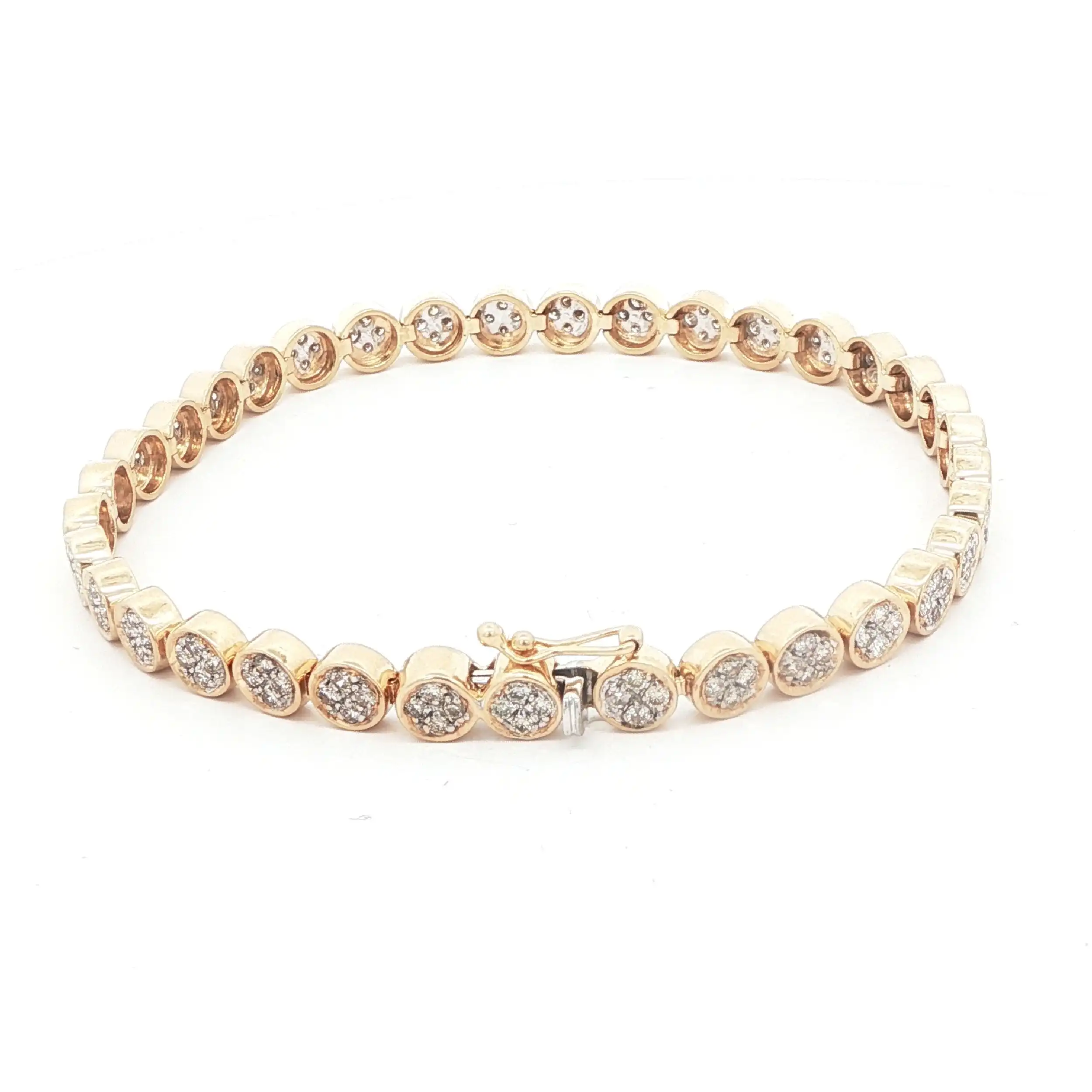 Armband Bicolor mit Brillanten