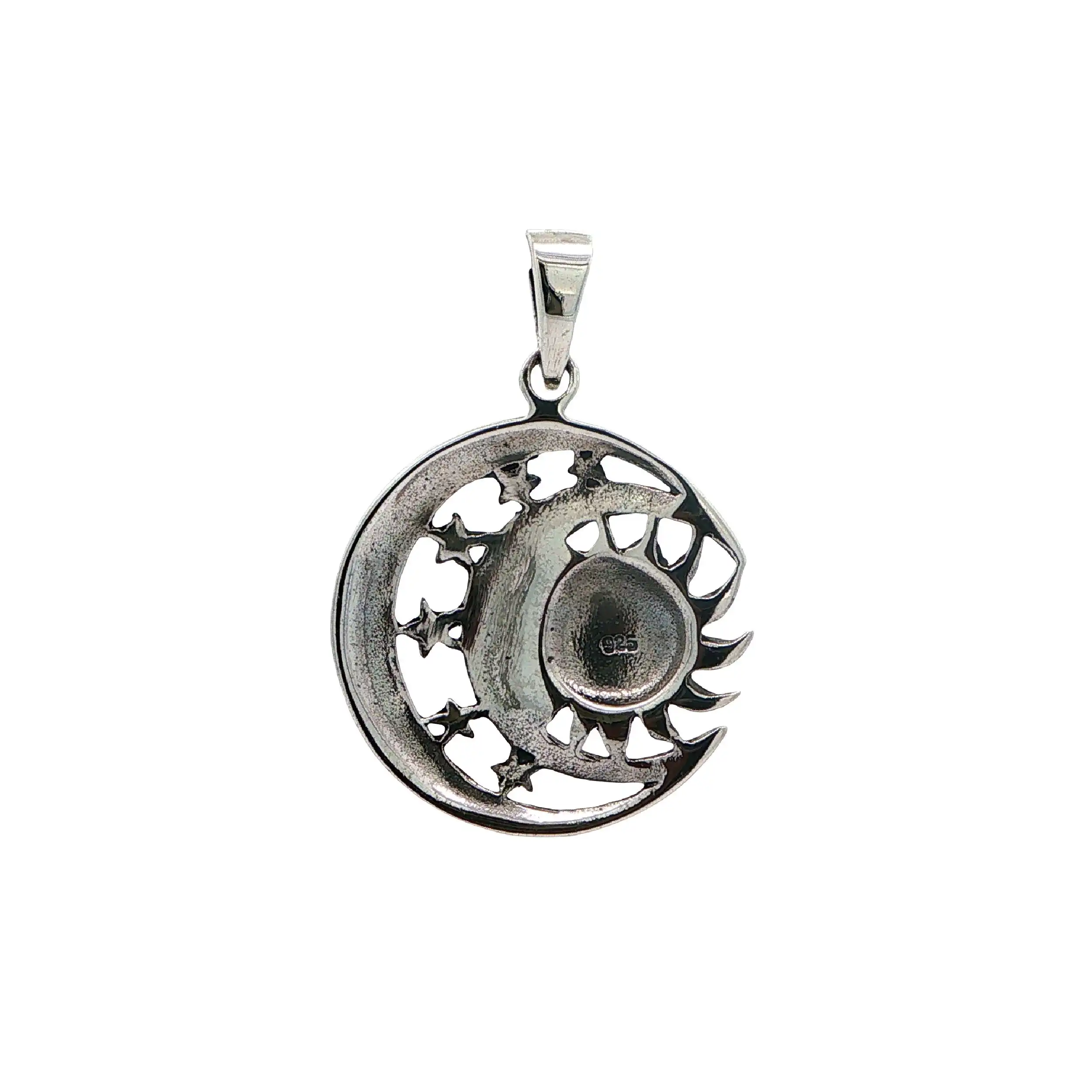 Anhänger Silber Sonne, Mond & Sterne