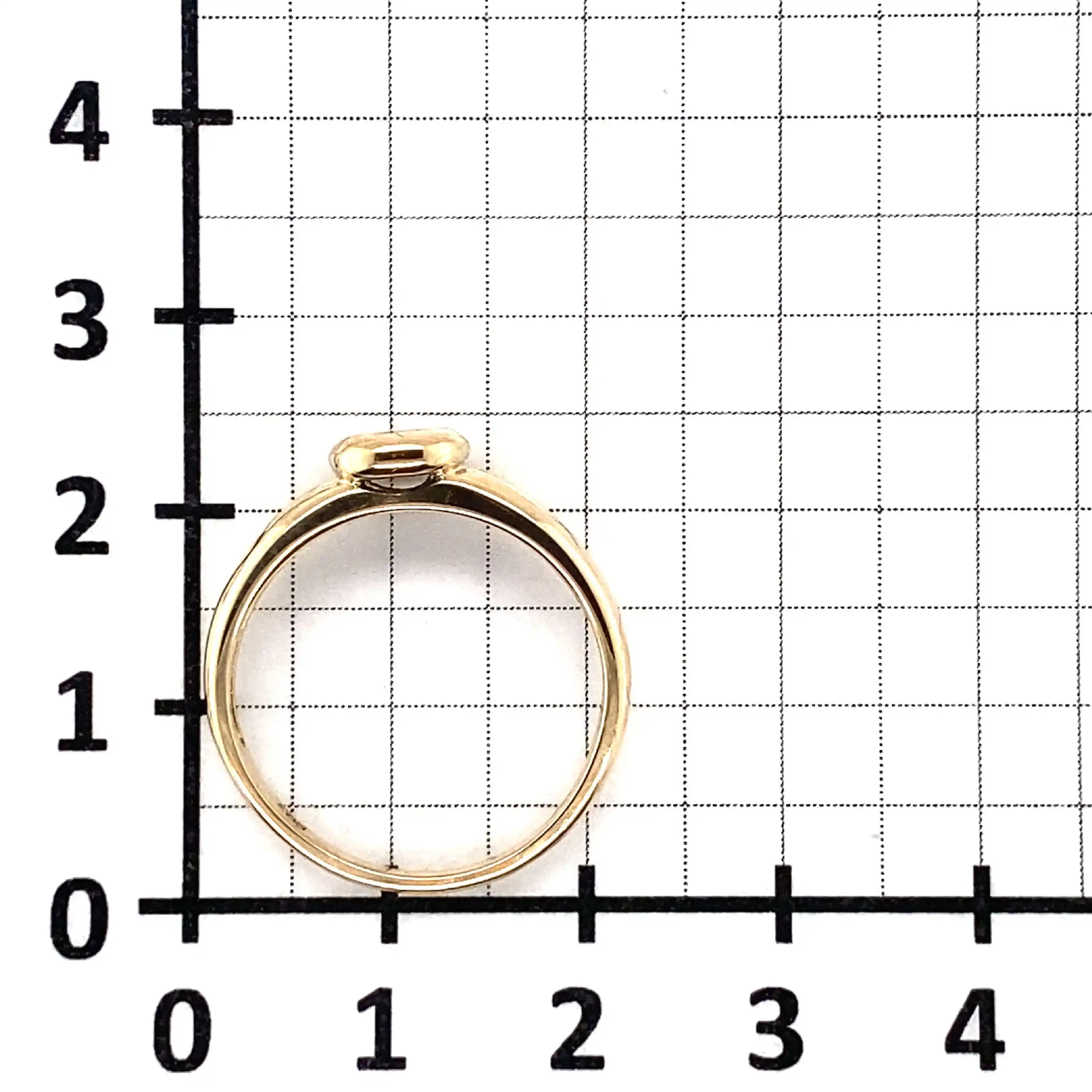 Ring Gelbgold mit Brillant Ring Gelbgold mit Brillant