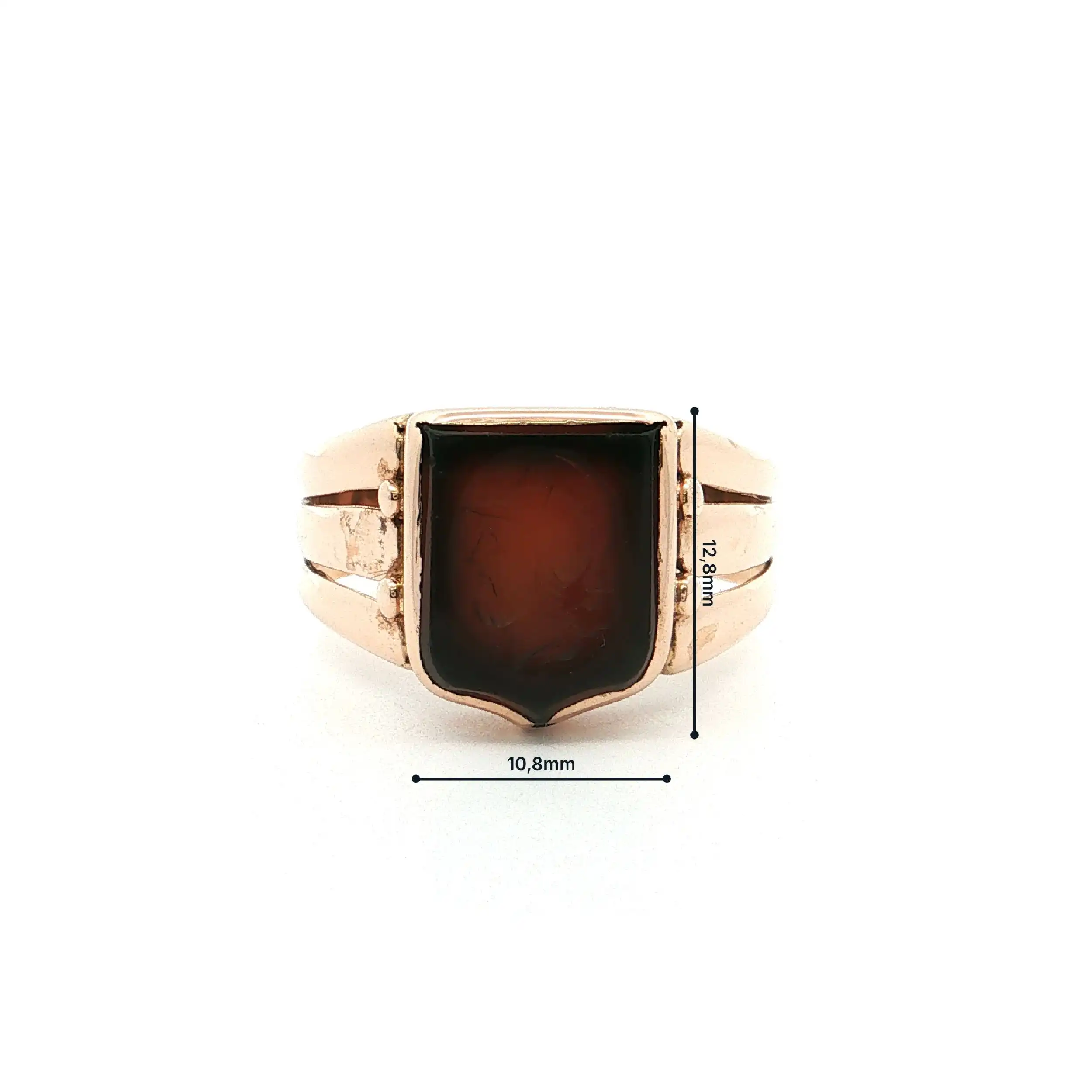 Ring Roségold mit Karneol Ring Roségold mit Karneol