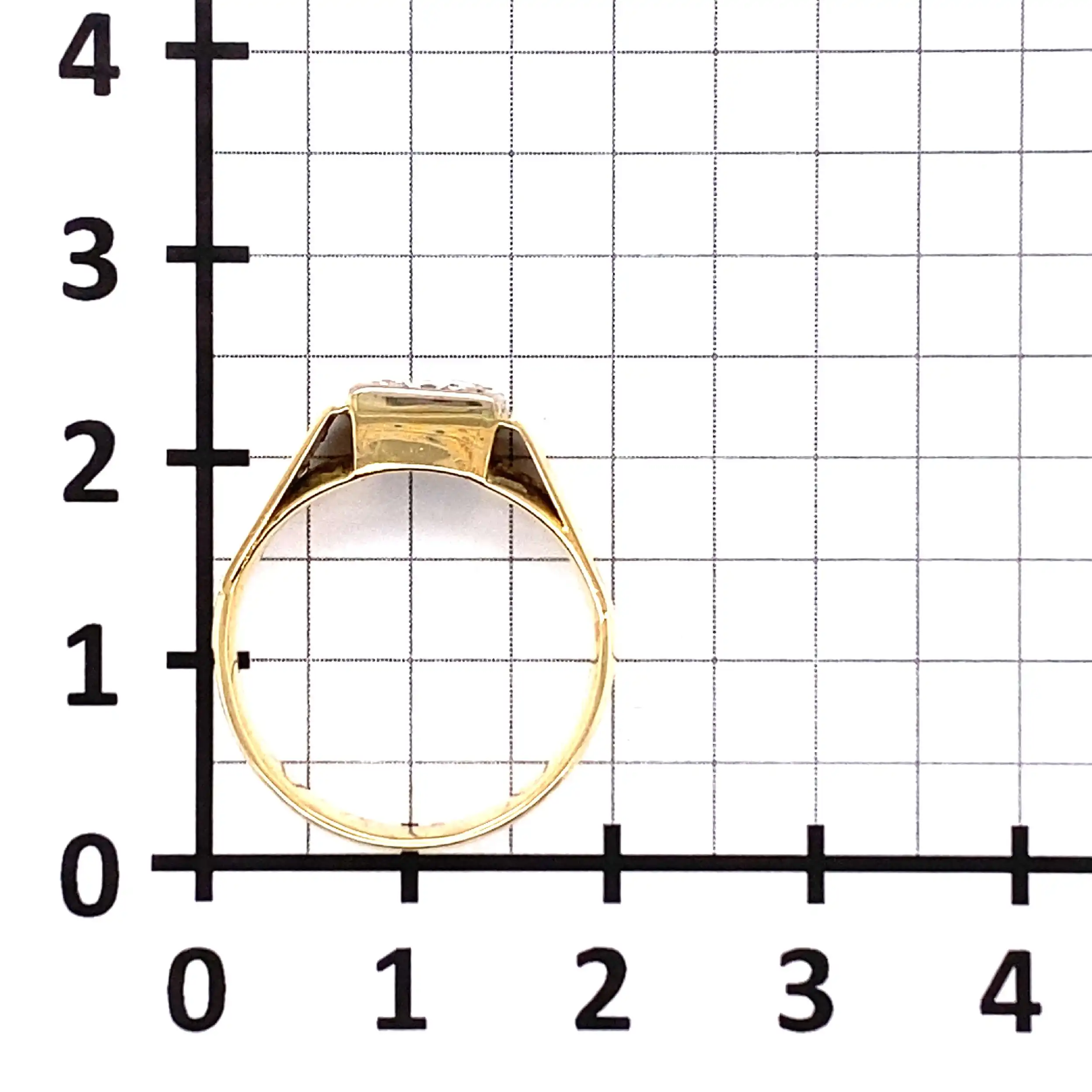 Ring Gelbgold mit Brillant
