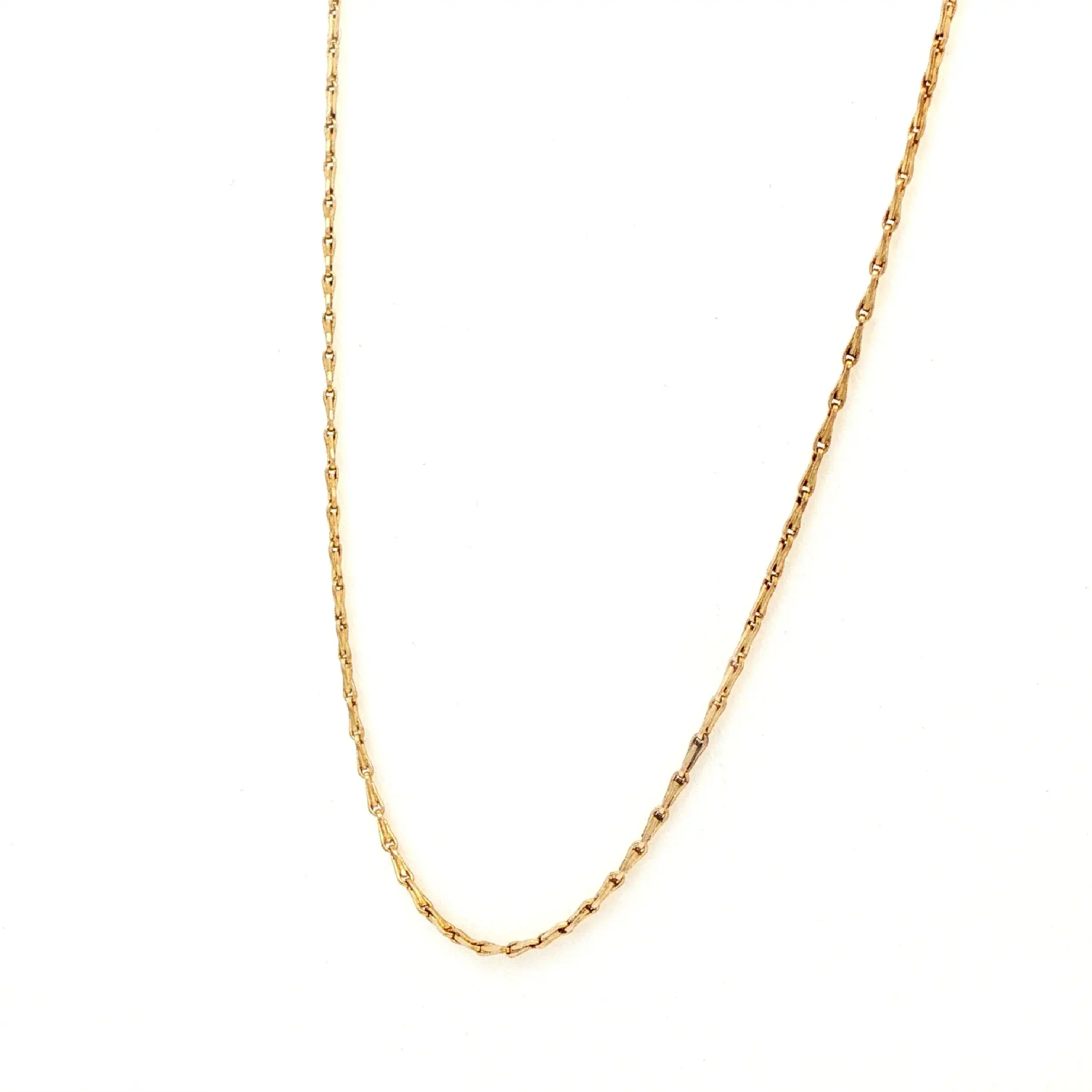 Haferkornkette Gelbgold