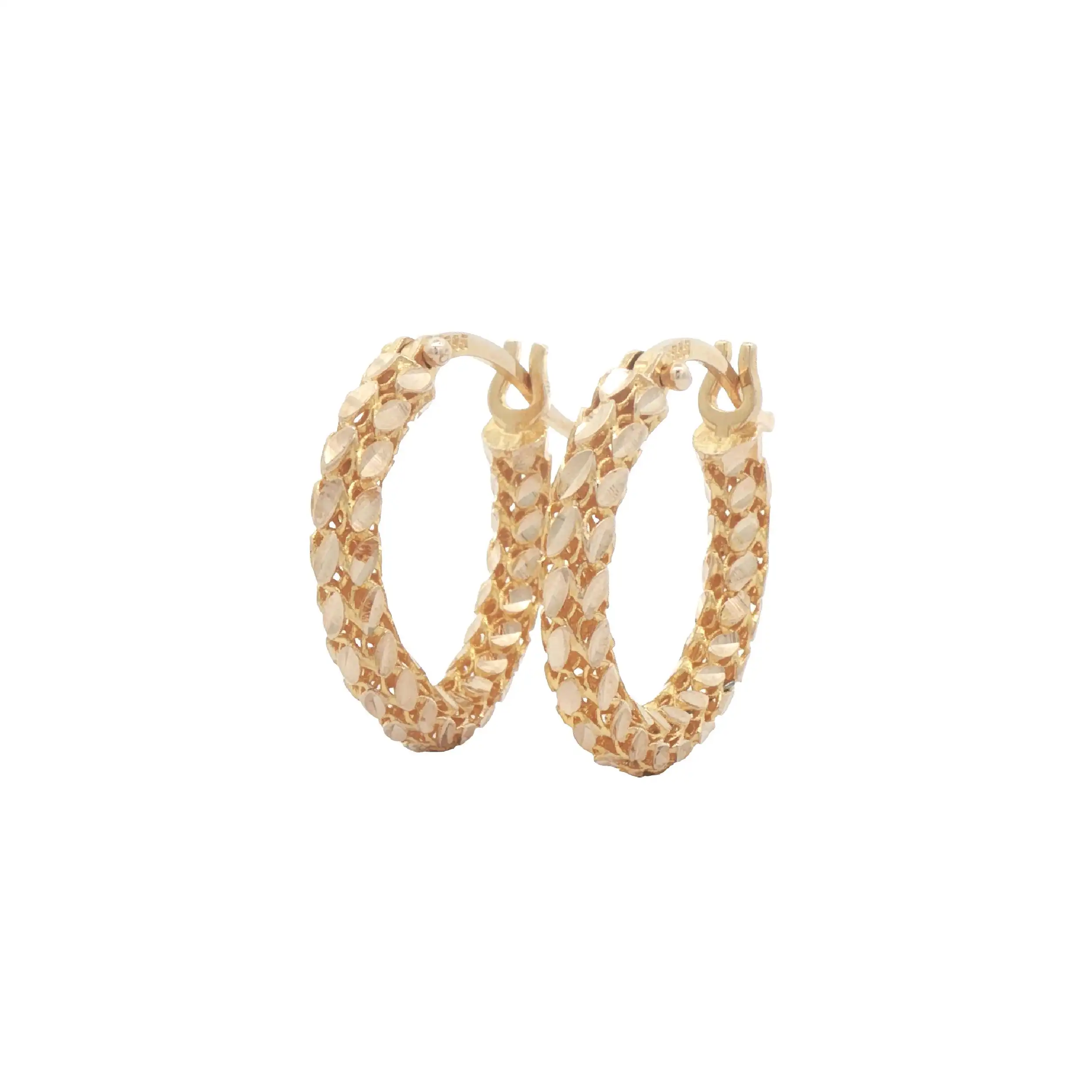 Creolen Gelbgold