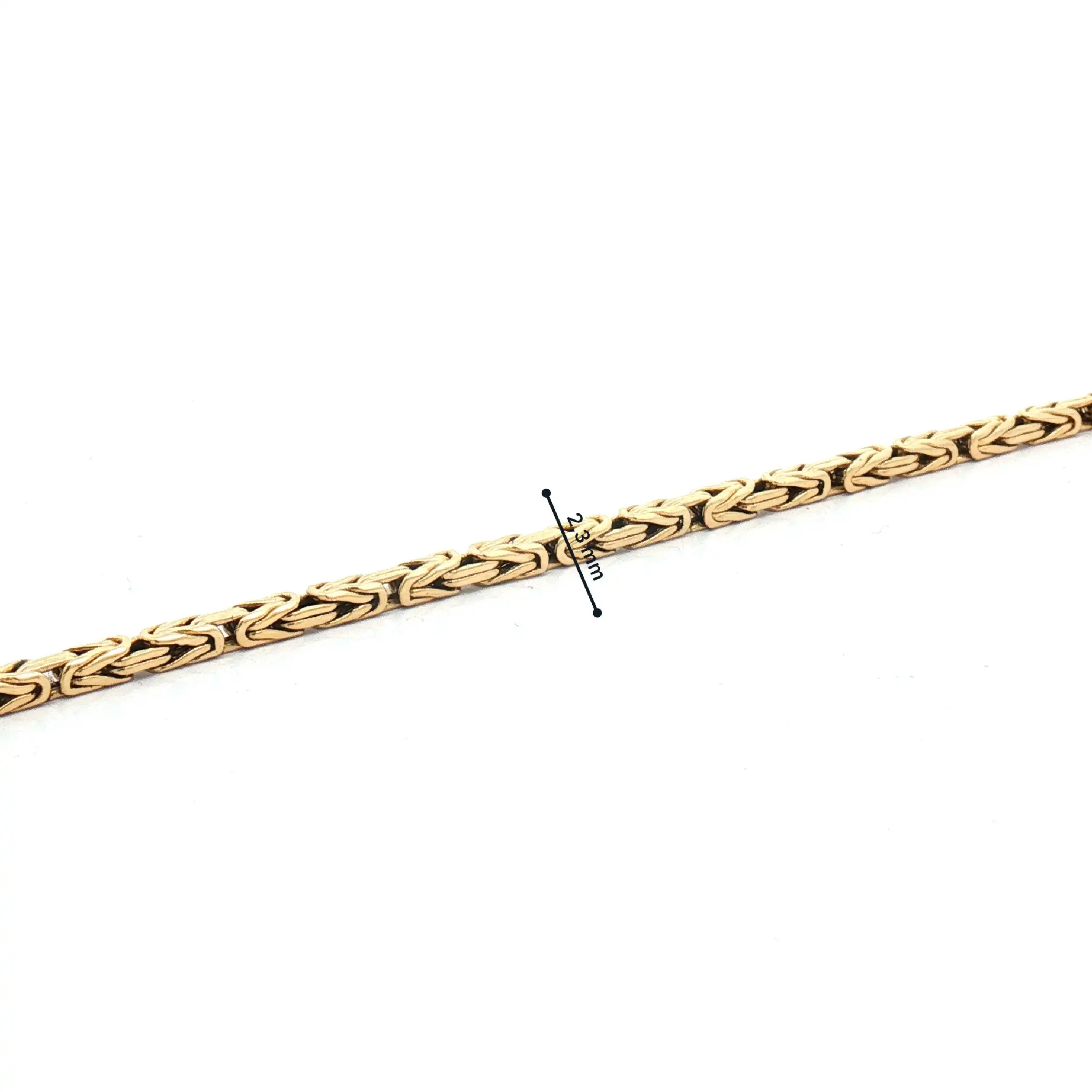 Königsarmband Gelbgold