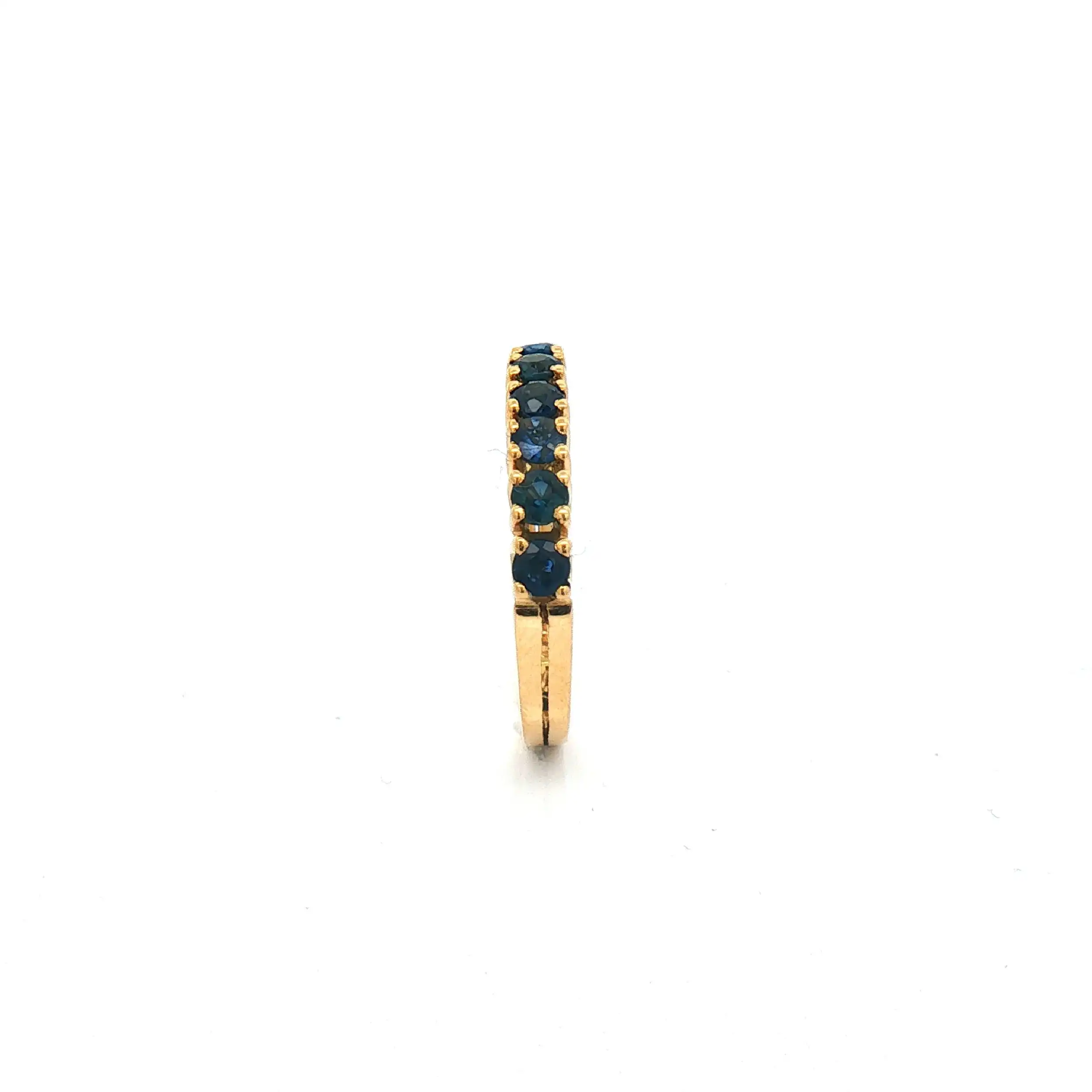 Ring Gelbgold mit Saphir