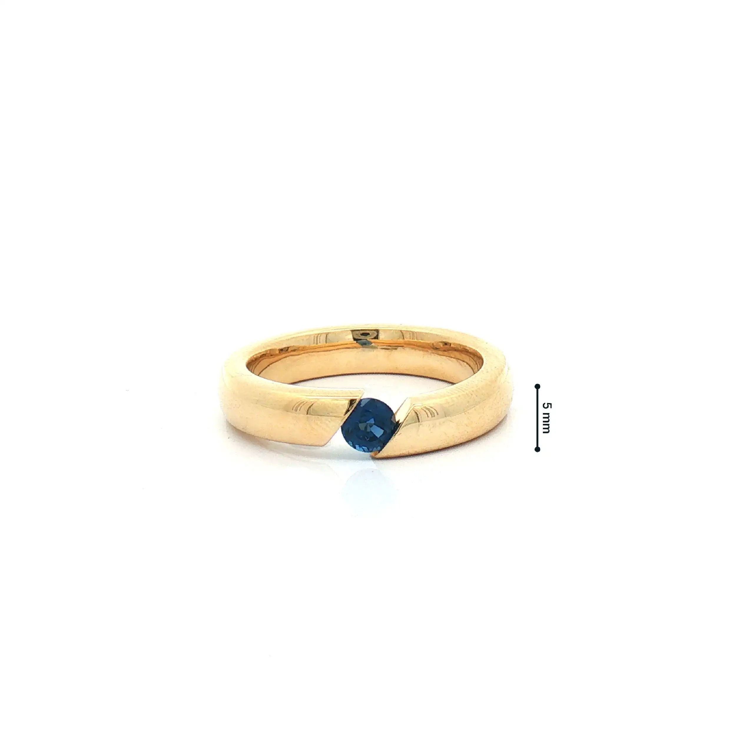 Ring Gelbgold mit Saphir Ring Gelbgold mit Saphir