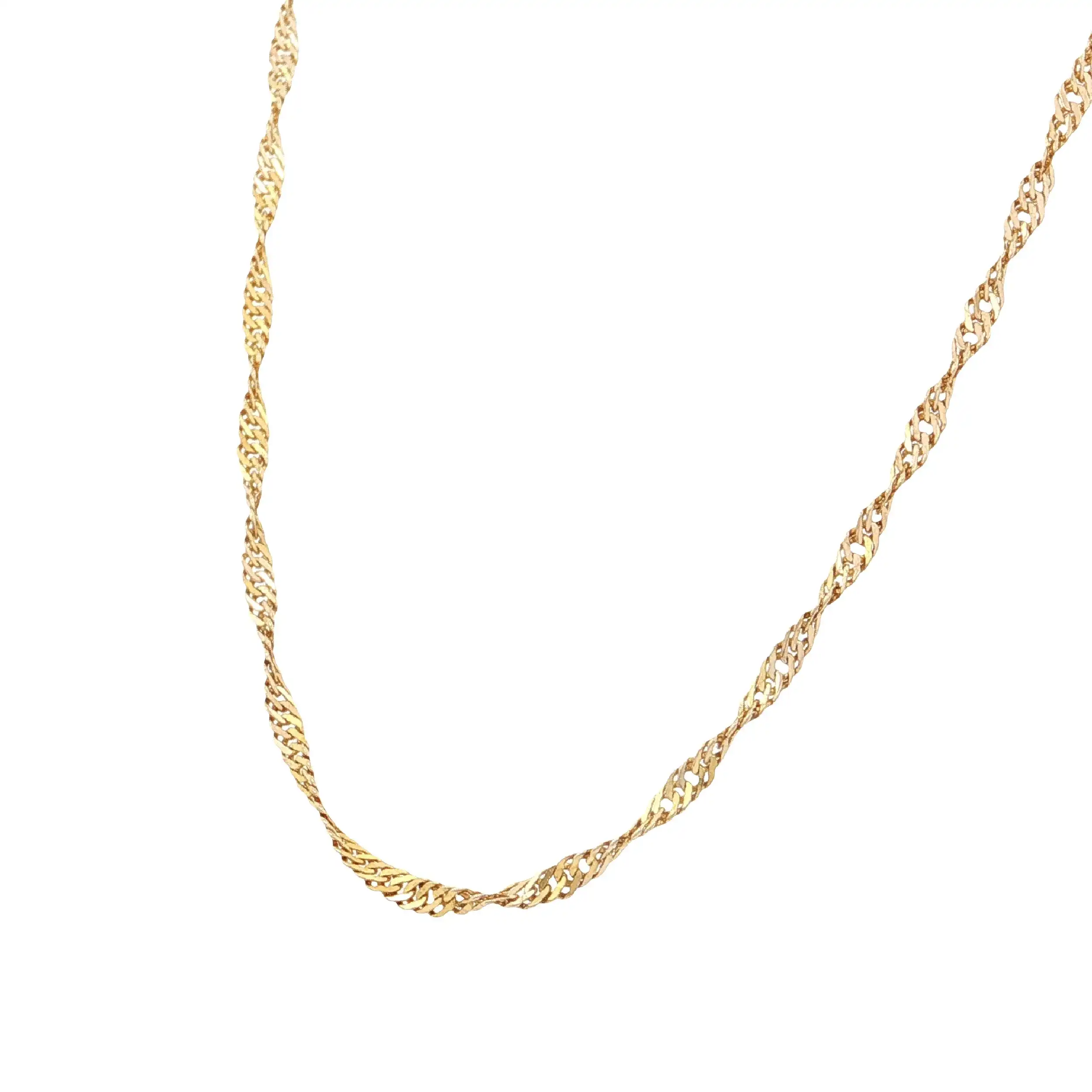 Singapurkette Gelbgold Singapurkette Gelbgold