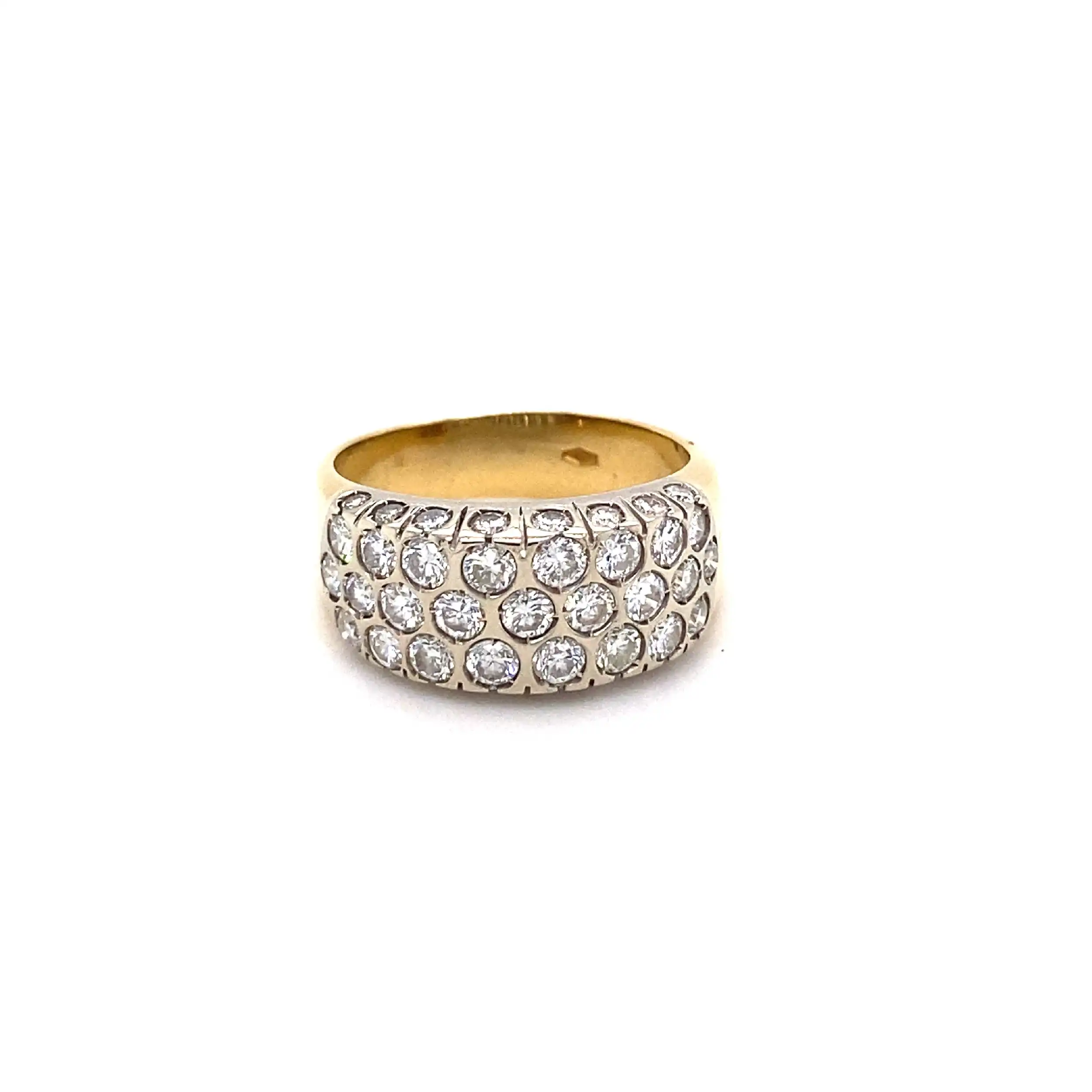 Ring Bicolor mit Brillanten