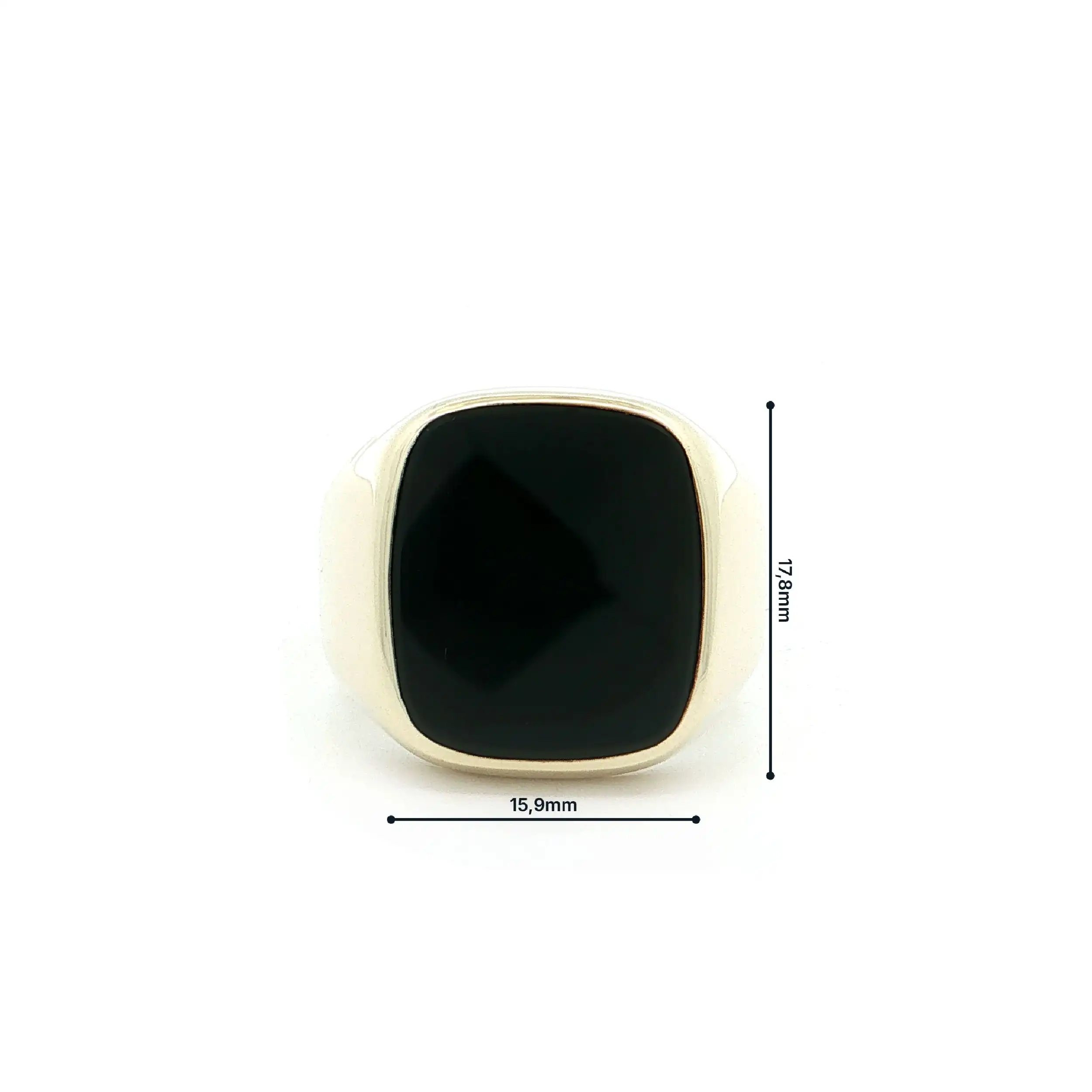 Ring Gelbgold mit Onyx Ring Gelbgold mit Onyx