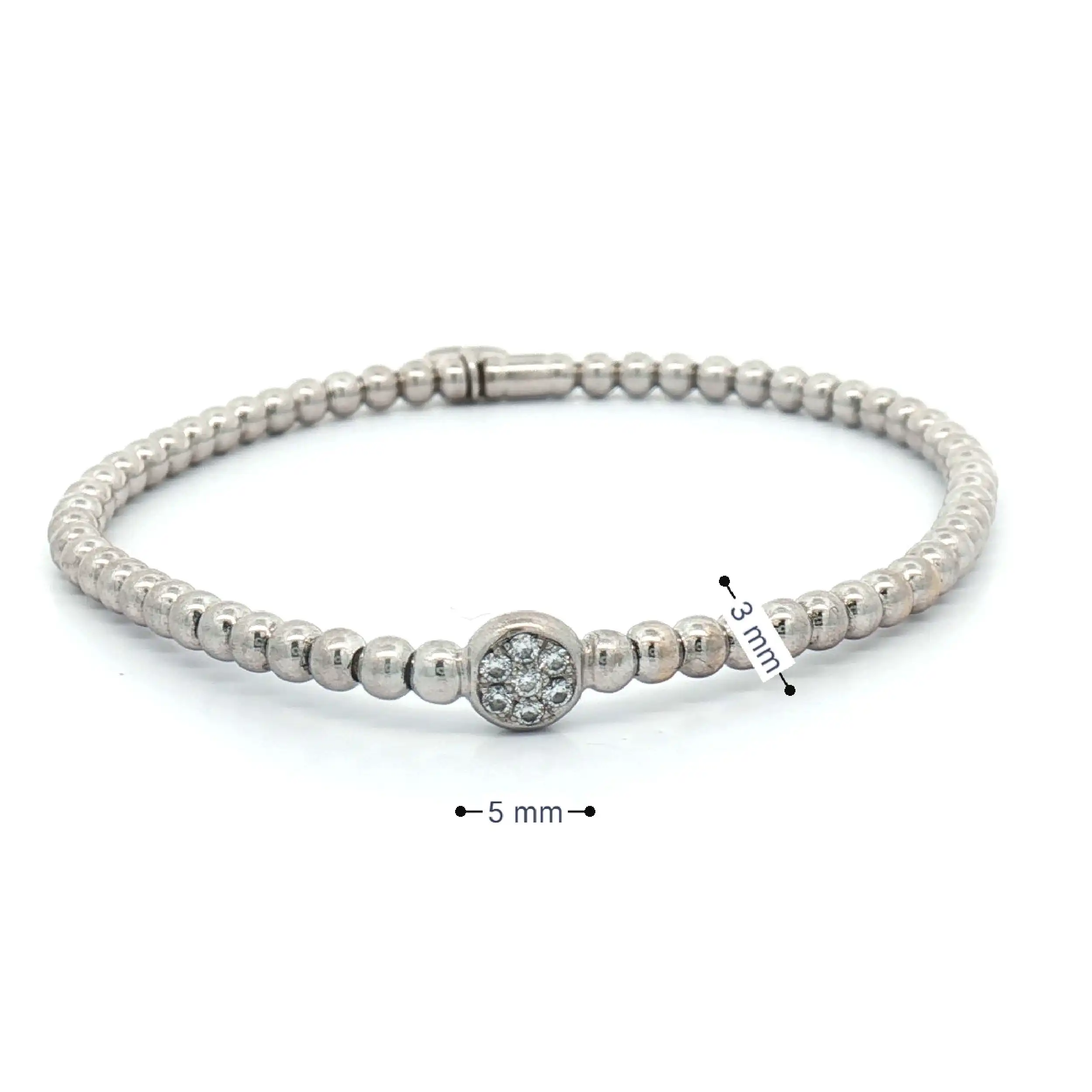 Armband Weißgold mit Brillanten Bron