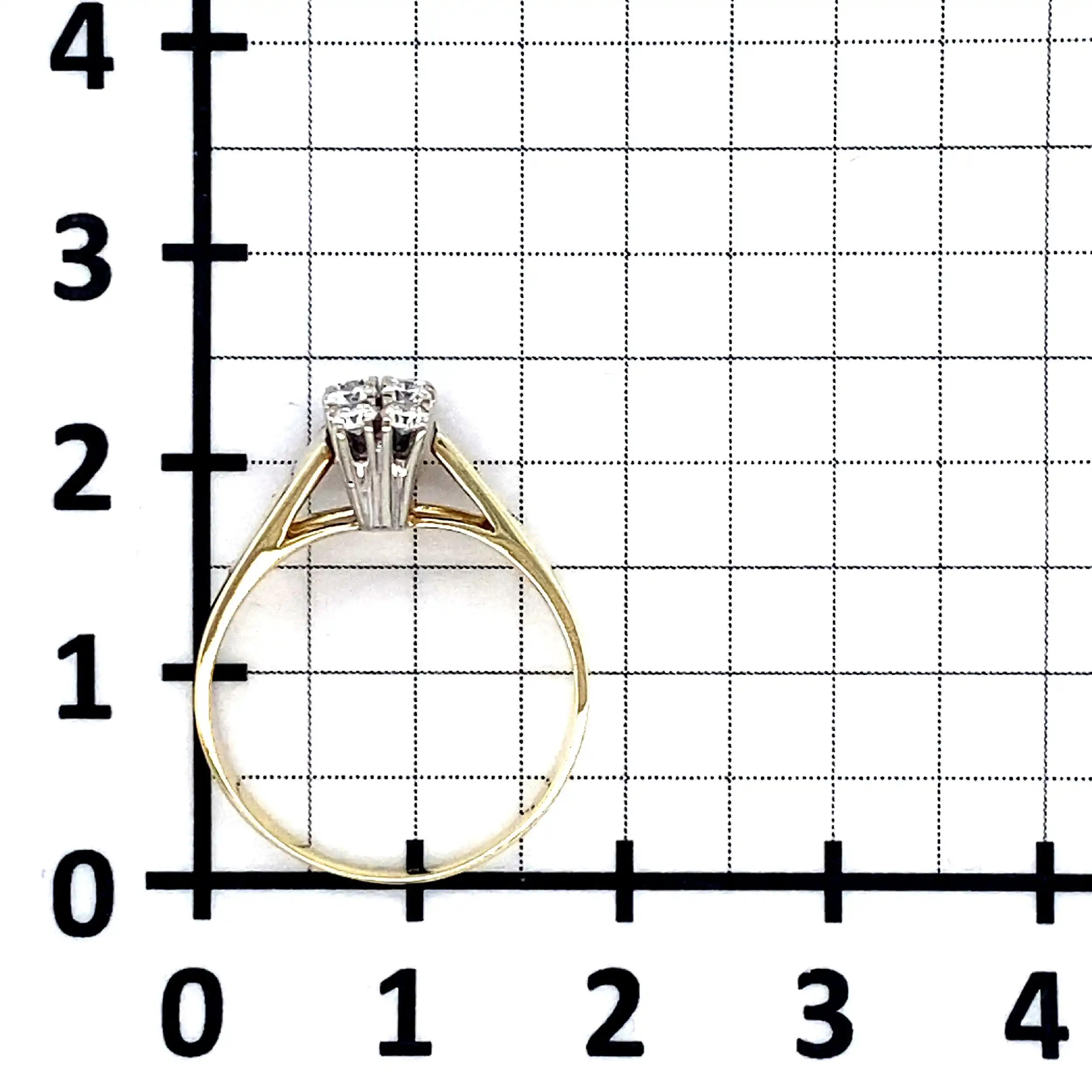 Ring Gelbgold mit 8 Brillanten, graviert mit 0,36ct. Ring Gelbgold mit 8 Brillanten, graviert mit 0,36ct.