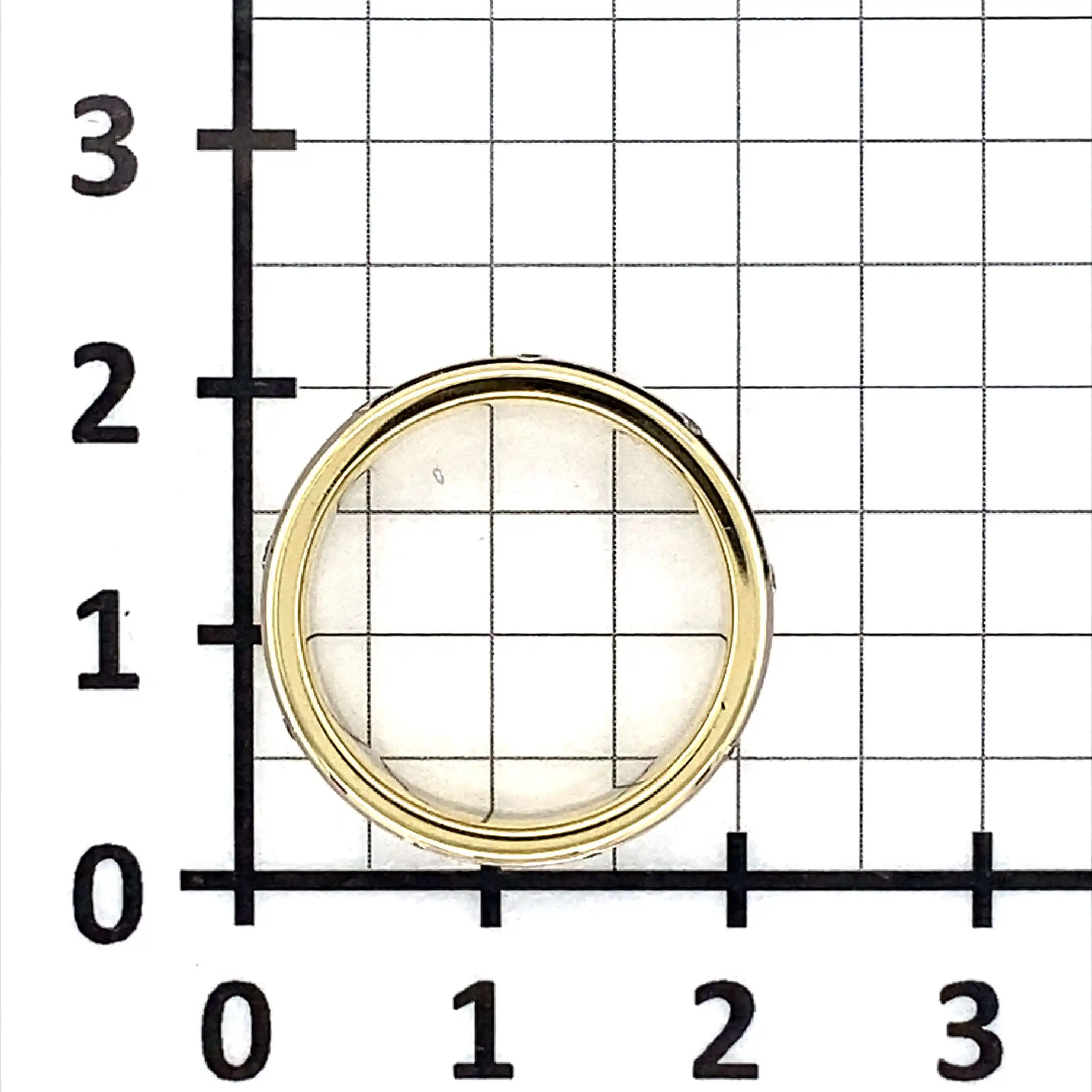 Ring Bicolor mit Brillanten mit 0,18ct graviert Ring Bicolor mit Brillanten mit 0,18ct graviert