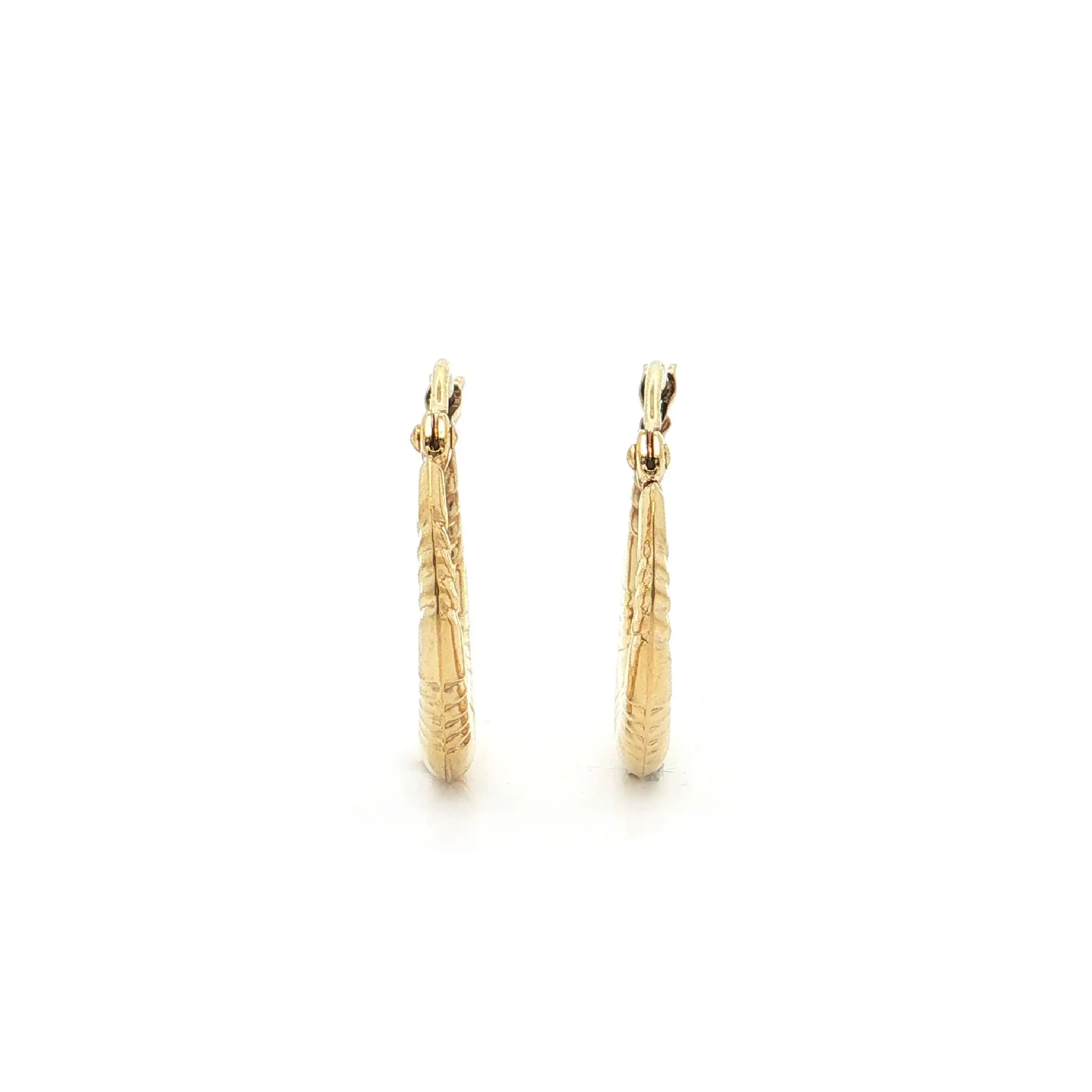 Creolen Gelbgold Creolen Gelbgold